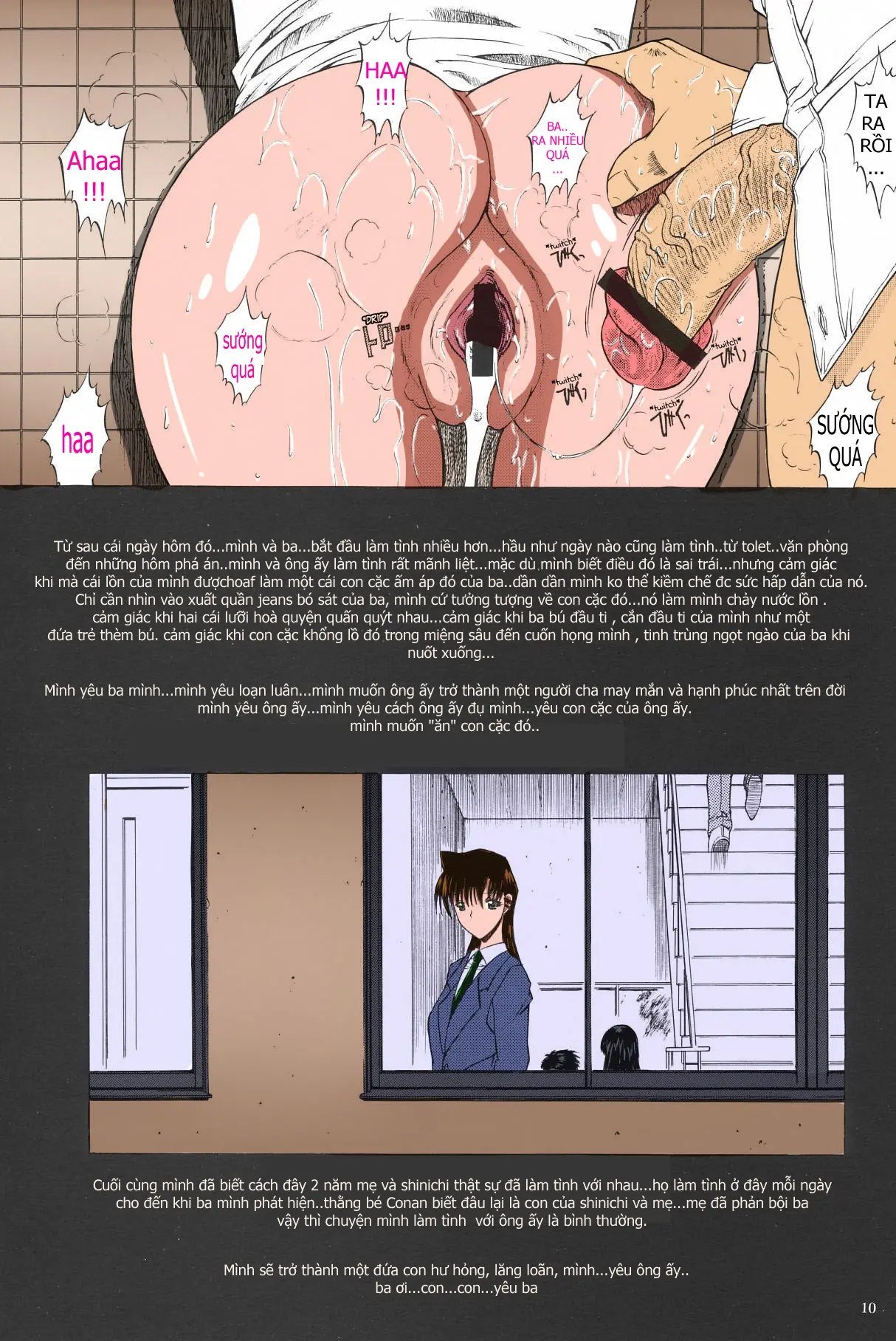 Kogoro Mouri fucked Ran Mouri - Kogoro Mouri fucked Ran Mouri trang 47