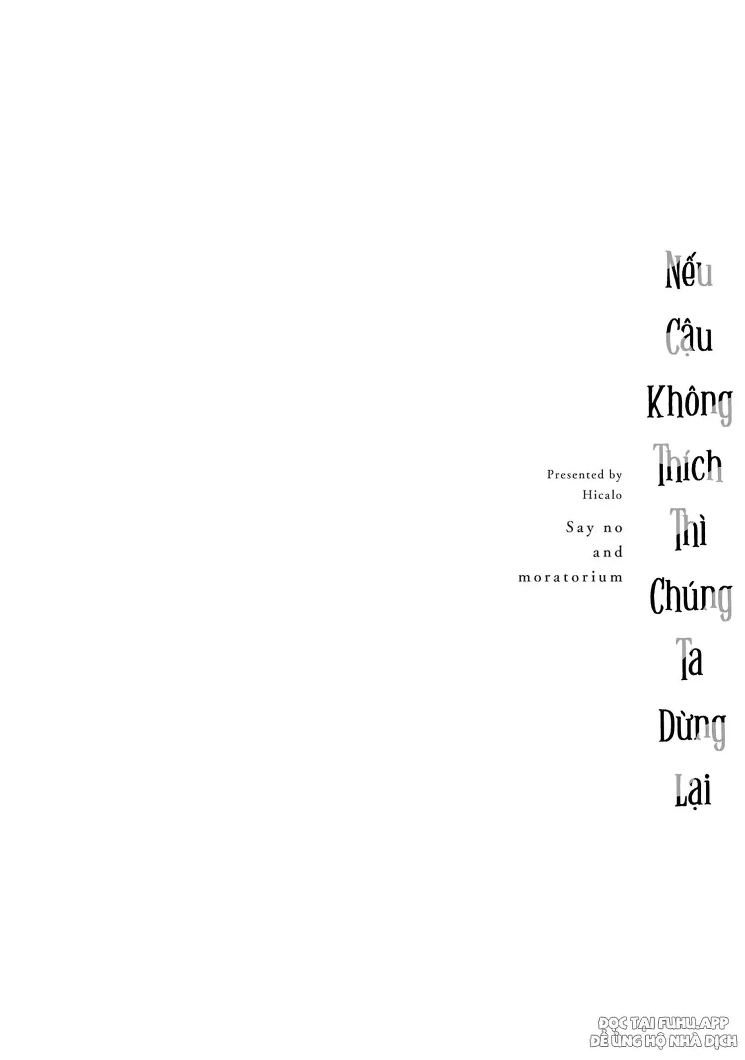 Nếu Cậu Không Thích Thì Chúng Ta Dừng Lại - Nếu Cậu Không Thích Thì Chúng Ta Dừng Lại trang 175