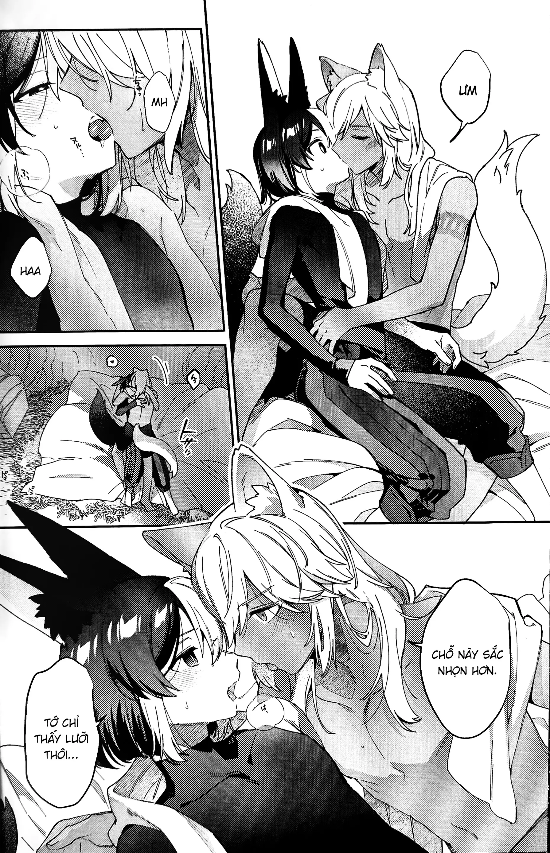 ookami ni natta tomodachi no yosuga okashii!! - ookami ni natta tomodachi no yosuga okashii!! trang 19