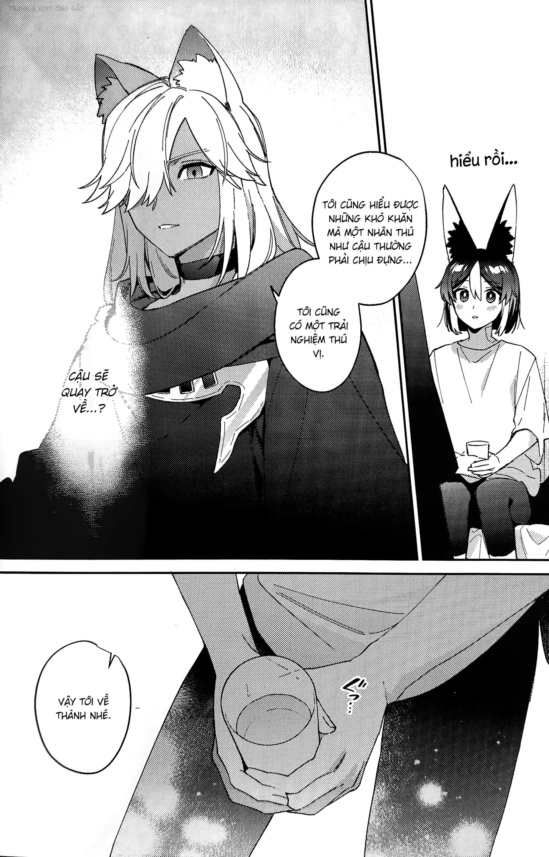 ookami ni natta tomodachi no yosuga okashii!! - ookami ni natta tomodachi no yosuga okashii!! trang 53