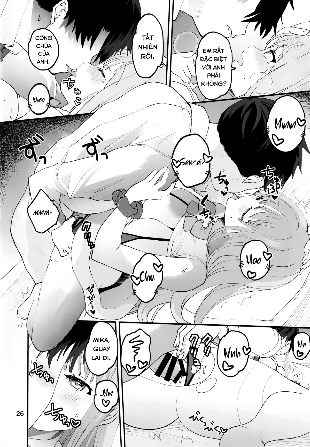 Mikakutei de Miseijuku na Ohime-sama❤ | Nàng Công Chúa Ngây Thơ Chưa Trưởng Thành - Mikakutei de Miseijuku na Ohime-sama❤ | Nàng Công Chúa Ngây Thơ Chưa Trưởng Thành trang 25