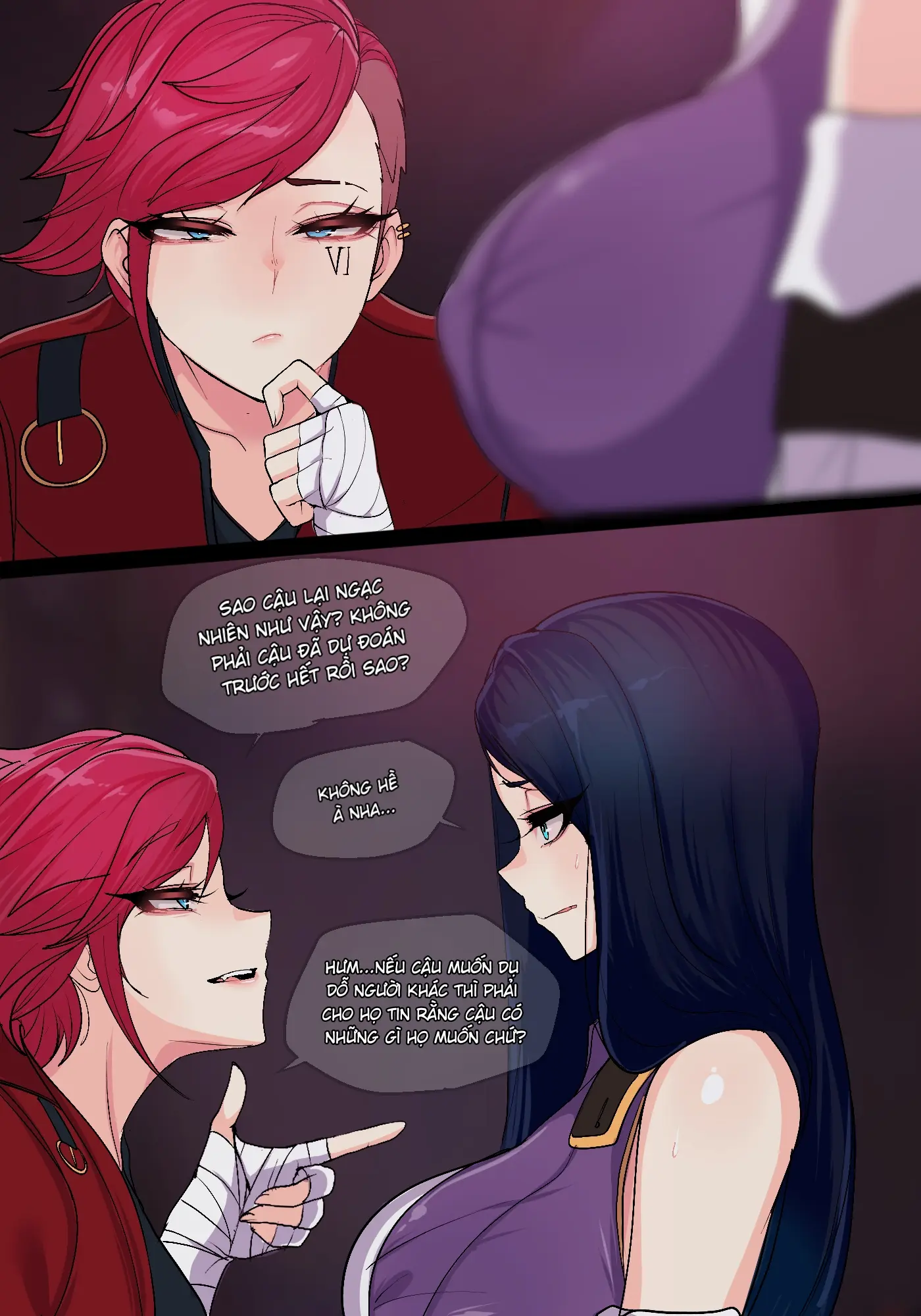 kimtoxic_Arcane_Vi,Caitlyn - kimtoxic_Arcane_Vi,Caitlyn trang 8