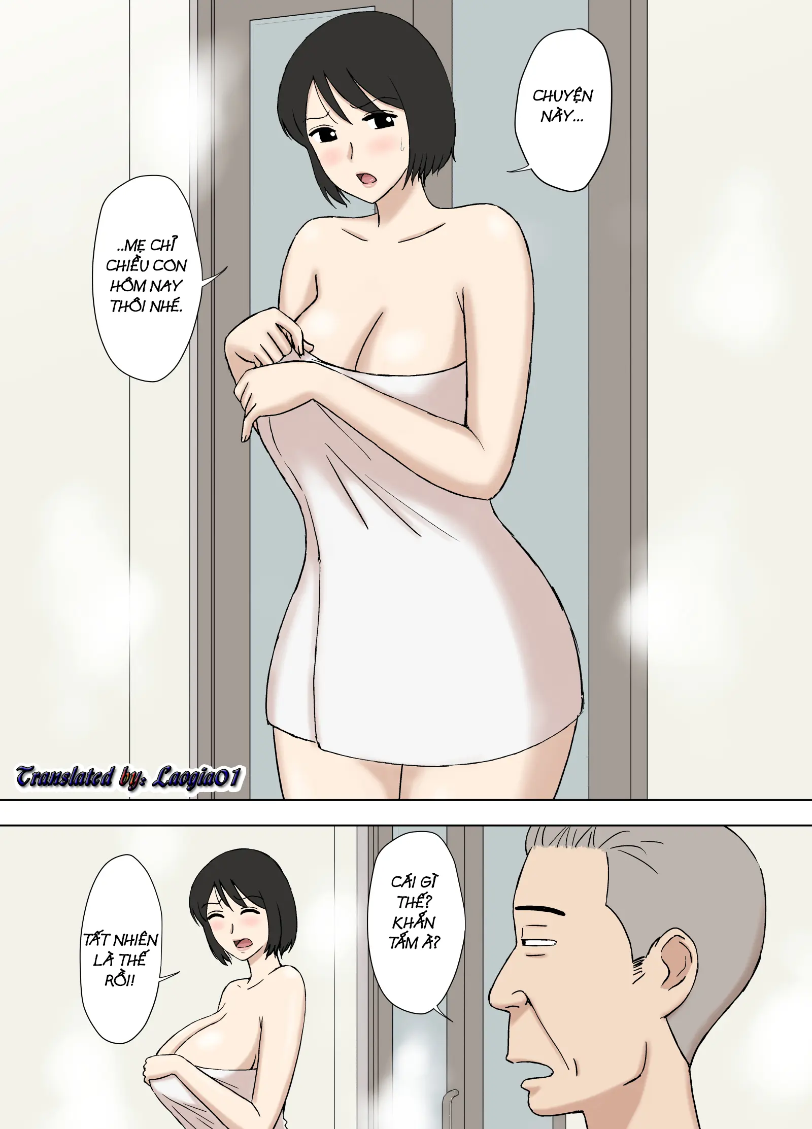 Tsuma ga Ore no Oyaji to Issho ni Furo ni Haitte irun daga.. 2 | Vợ tôi đang tắm với bố tôi... 2 - Tsuma ga Ore no Oyaji to Issho ni Furo ni Haitte irun daga.. 2 | Vợ tôi đang tắm với bố tôi... 2 trang 5