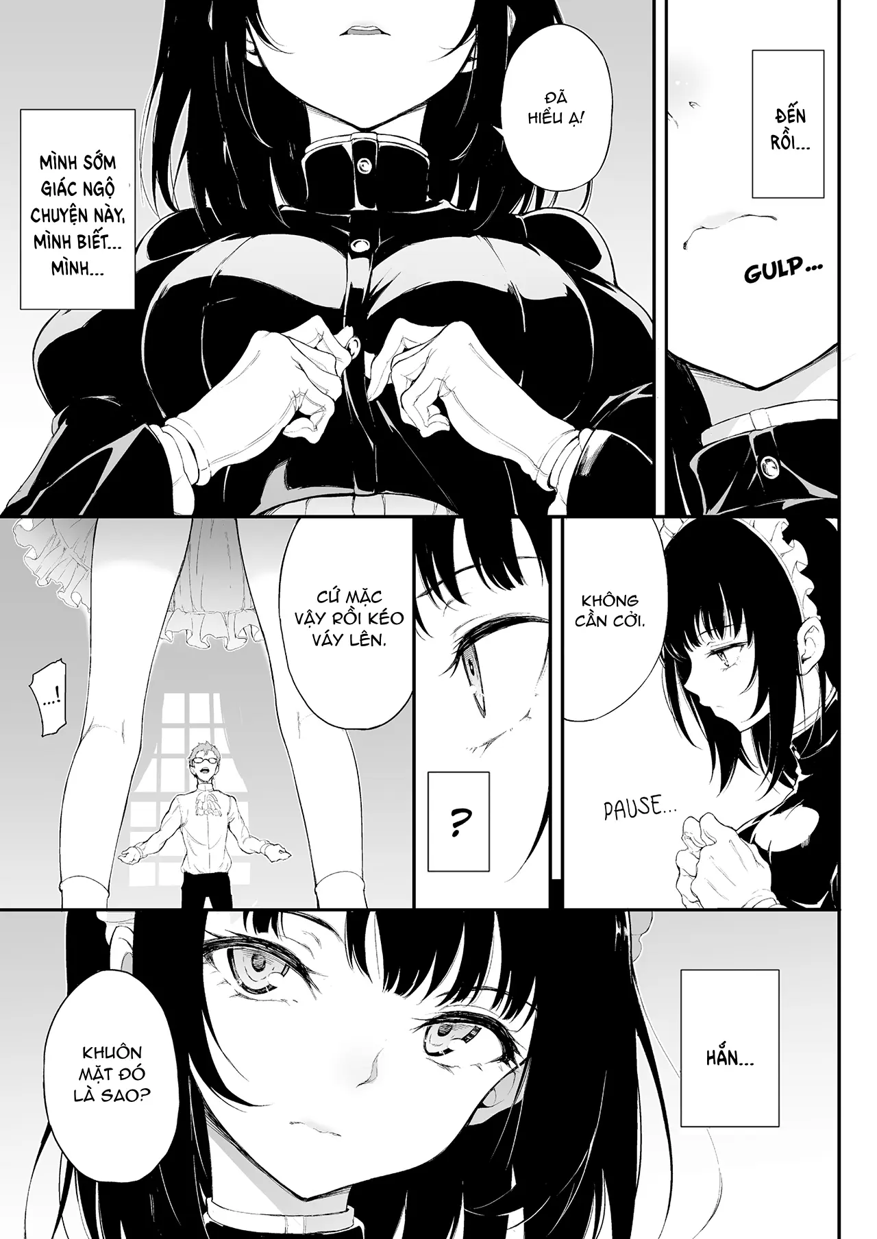 Maid Kyouiku: Botsuraku Kizoku Rurikawa Tsubaki (Vietnamese) 1-3 - Maid Kyouiku: Botsuraku Kizoku Rurikawa Tsubaki (Vietnamese) 1-3 trang 4