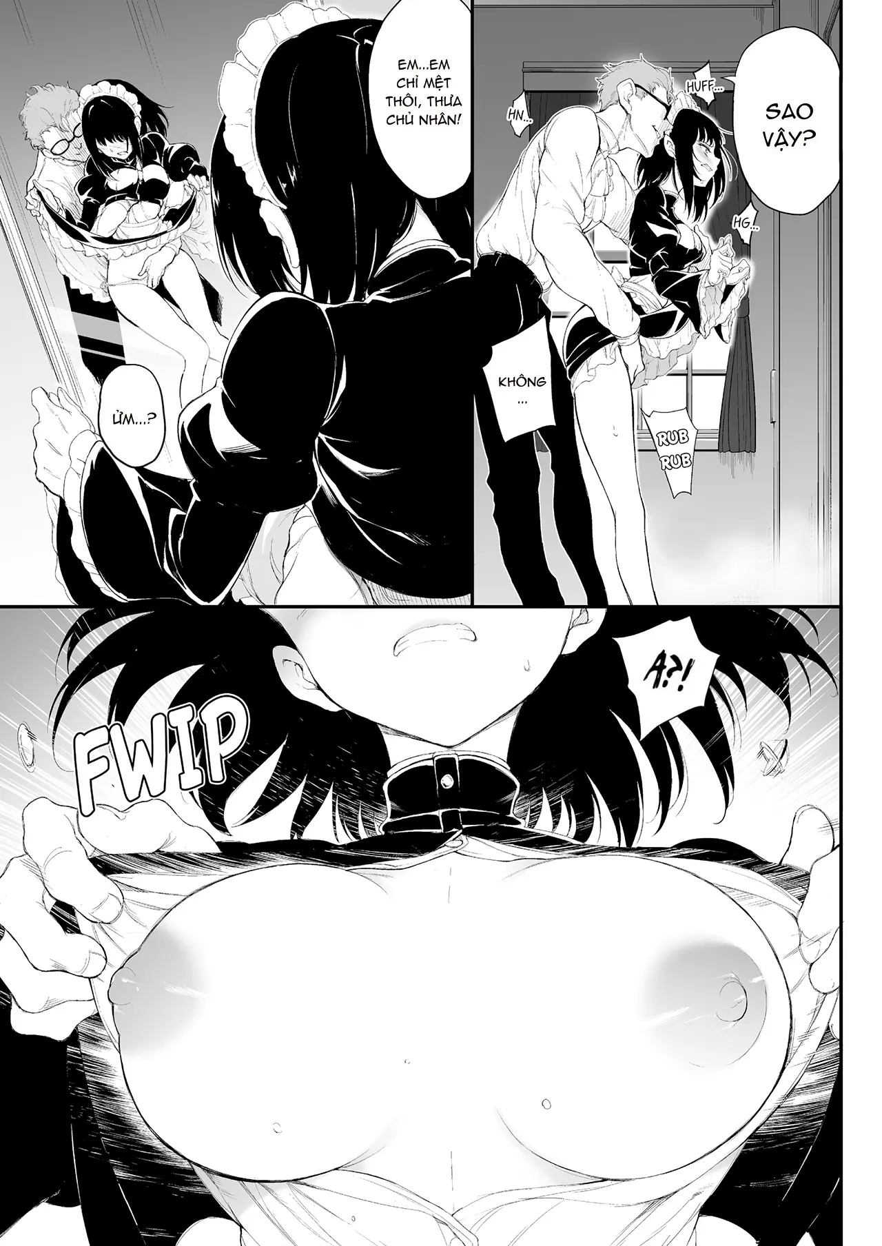 Maid Kyouiku: Botsuraku Kizoku Rurikawa Tsubaki (Vietnamese) 1-3 - Maid Kyouiku: Botsuraku Kizoku Rurikawa Tsubaki (Vietnamese) 1-3 trang 12