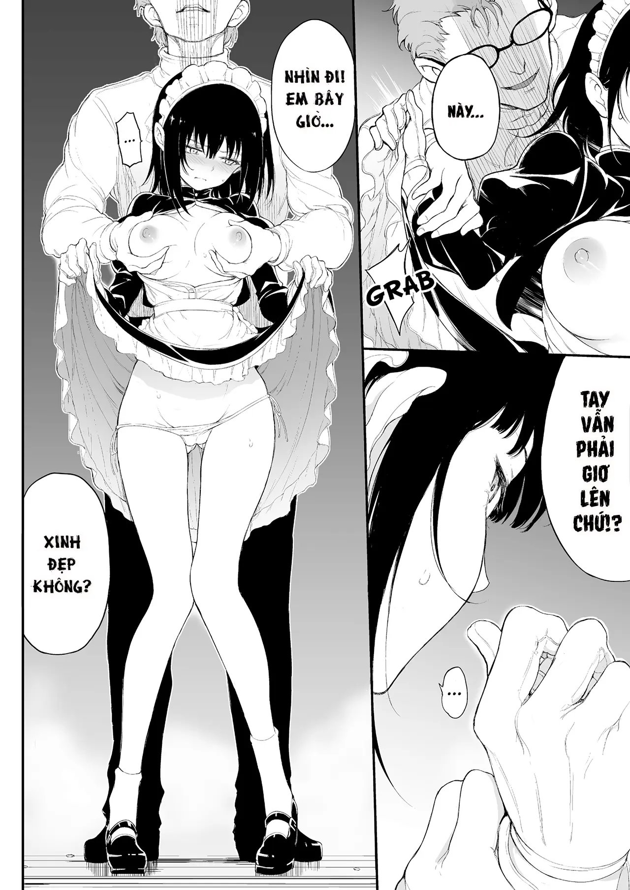 Maid Kyouiku: Botsuraku Kizoku Rurikawa Tsubaki (Vietnamese) 1-3 - Maid Kyouiku: Botsuraku Kizoku Rurikawa Tsubaki (Vietnamese) 1-3 trang 13