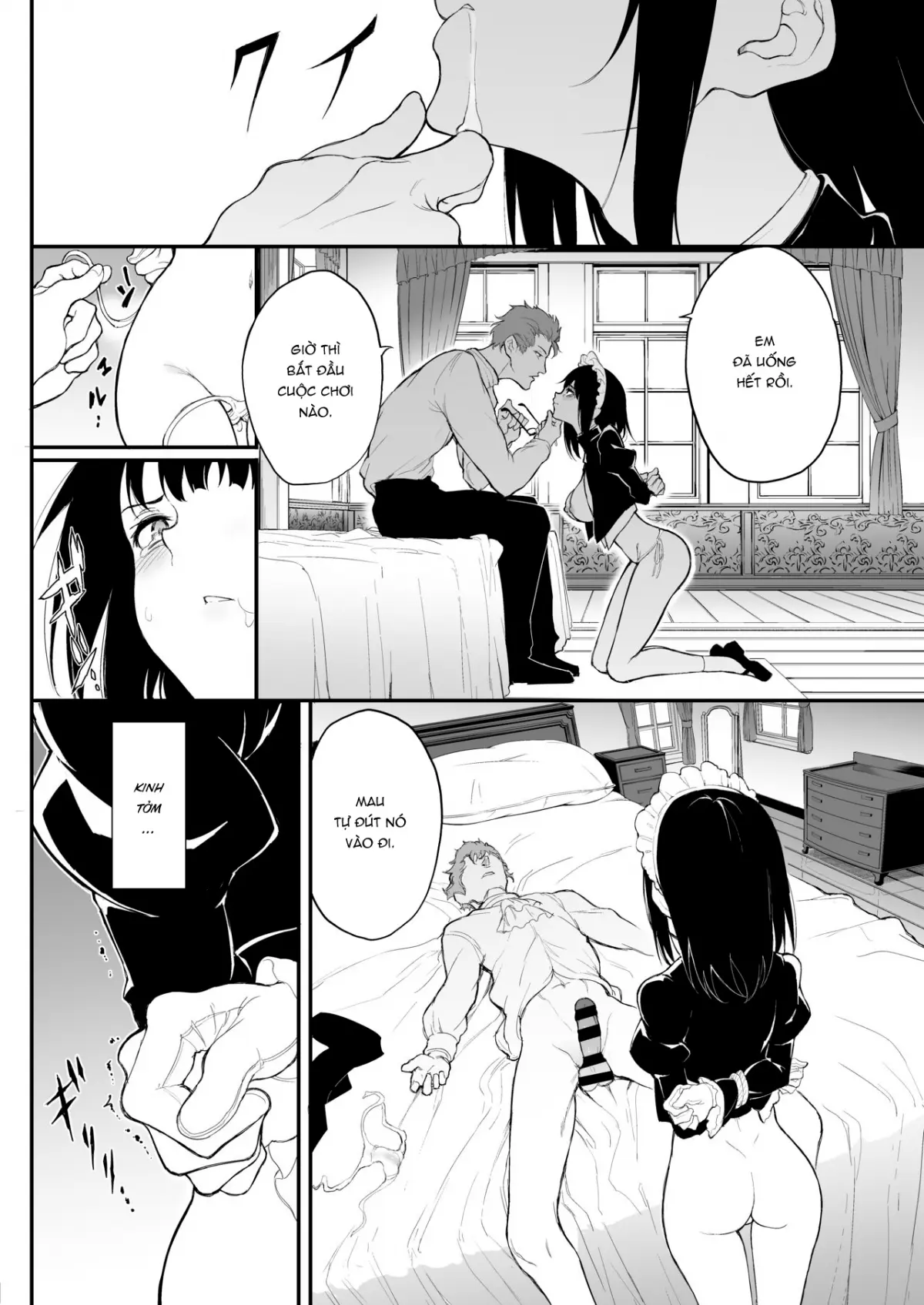 Maid Kyouiku: Botsuraku Kizoku Rurikawa Tsubaki (Vietnamese) 1-3 - Maid Kyouiku: Botsuraku Kizoku Rurikawa Tsubaki (Vietnamese) 1-3 trang 36