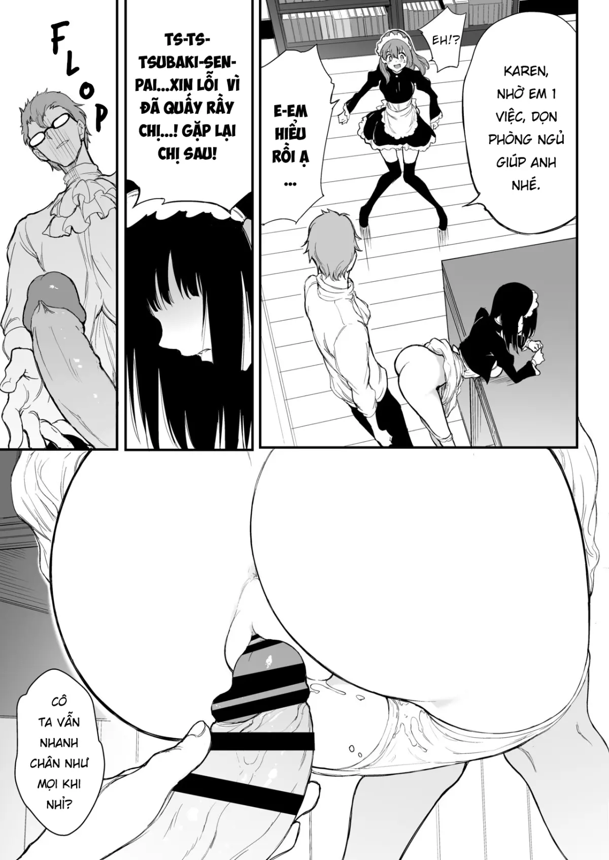 Maid Kyouiku: Botsuraku Kizoku Rurikawa Tsubaki (Vietnamese) 1-3 - Maid Kyouiku: Botsuraku Kizoku Rurikawa Tsubaki (Vietnamese) 1-3 trang 64