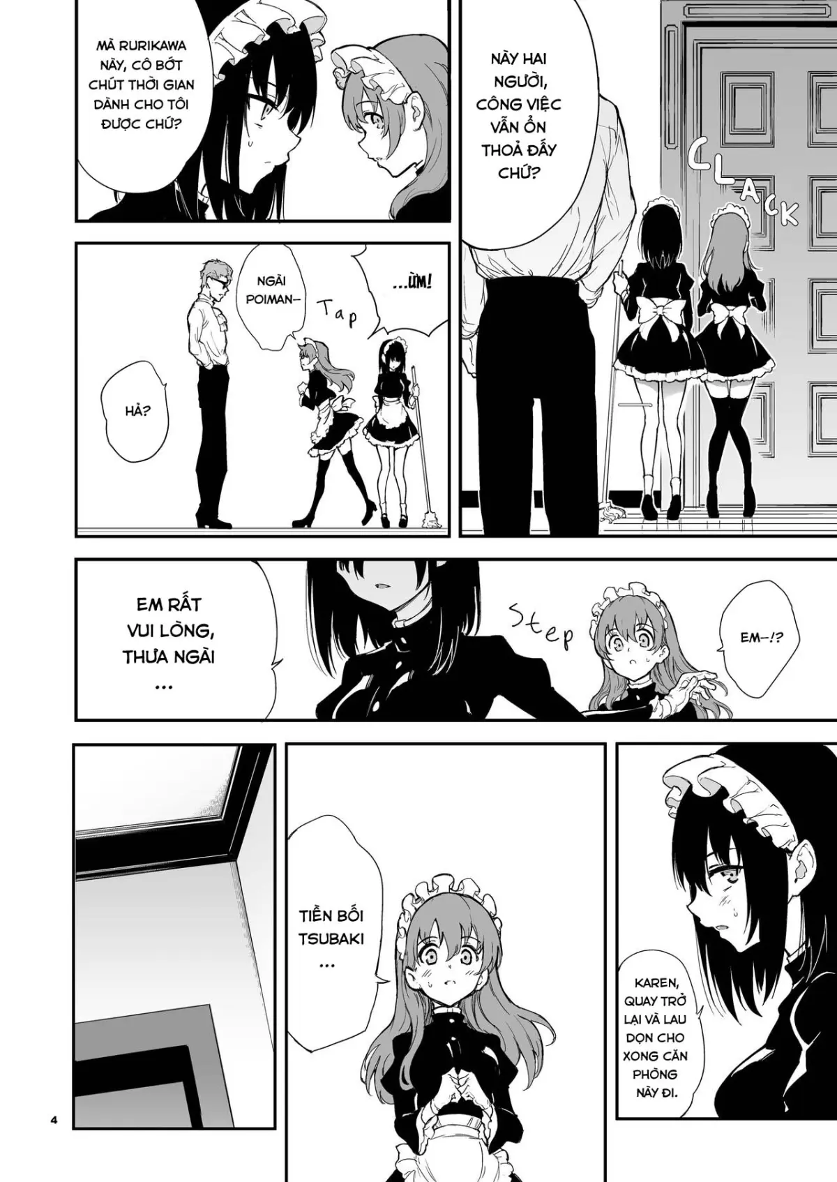 Maid Kyouiku: Botsuraku Kizoku Rurikawa Tsubaki (Vietnamese) 4-6 - Maid Kyouiku: Botsuraku Kizoku Rurikawa Tsubaki (Vietnamese) 4-6 trang 3