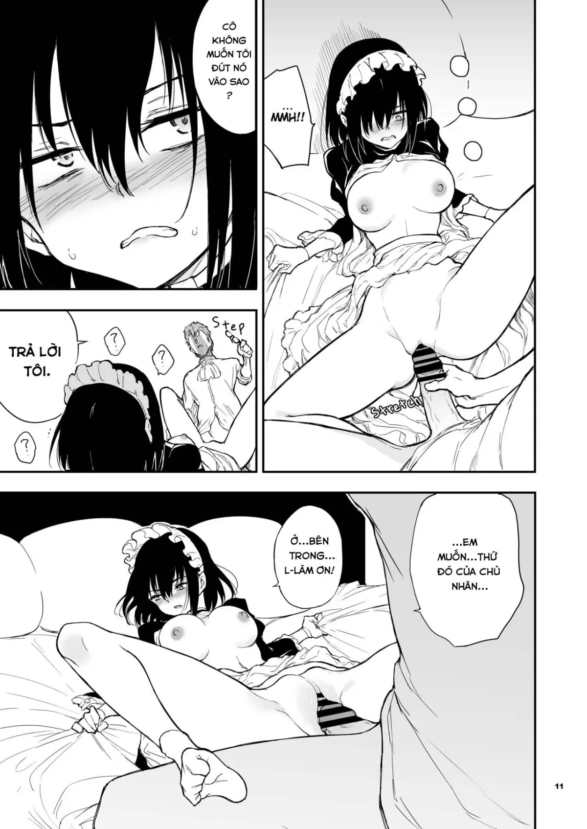 Maid Kyouiku: Botsuraku Kizoku Rurikawa Tsubaki (Vietnamese) 4-6 - Maid Kyouiku: Botsuraku Kizoku Rurikawa Tsubaki (Vietnamese) 4-6 trang 10