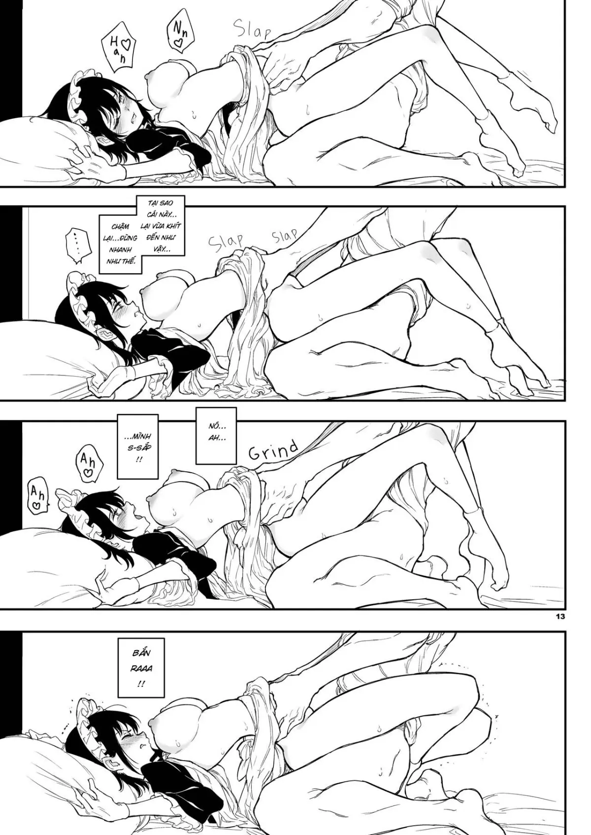 Maid Kyouiku: Botsuraku Kizoku Rurikawa Tsubaki (Vietnamese) 4-6 - Maid Kyouiku: Botsuraku Kizoku Rurikawa Tsubaki (Vietnamese) 4-6 trang 12