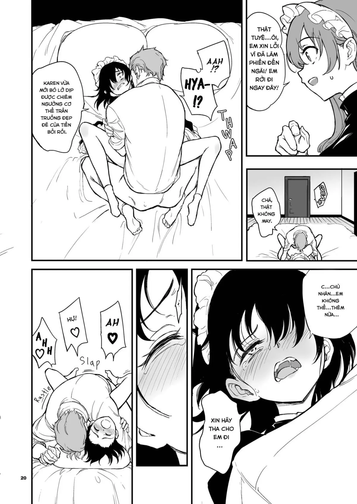 Maid Kyouiku: Botsuraku Kizoku Rurikawa Tsubaki (Vietnamese) 4-6 - Maid Kyouiku: Botsuraku Kizoku Rurikawa Tsubaki (Vietnamese) 4-6 trang 19