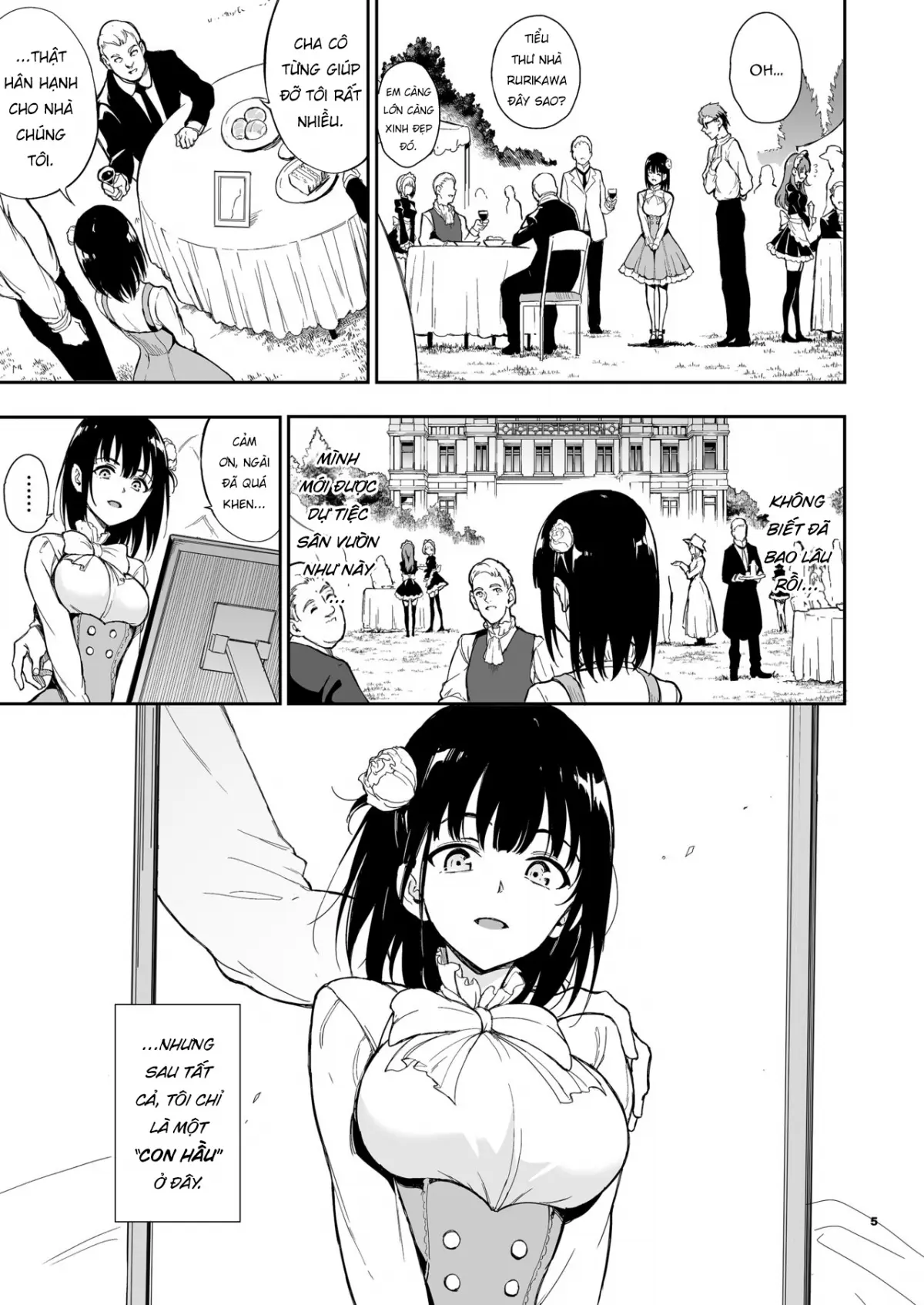 Maid Kyouiku: Botsuraku Kizoku Rurikawa Tsubaki (Vietnamese) 4-6 - Maid Kyouiku: Botsuraku Kizoku Rurikawa Tsubaki (Vietnamese) 4-6 trang 29