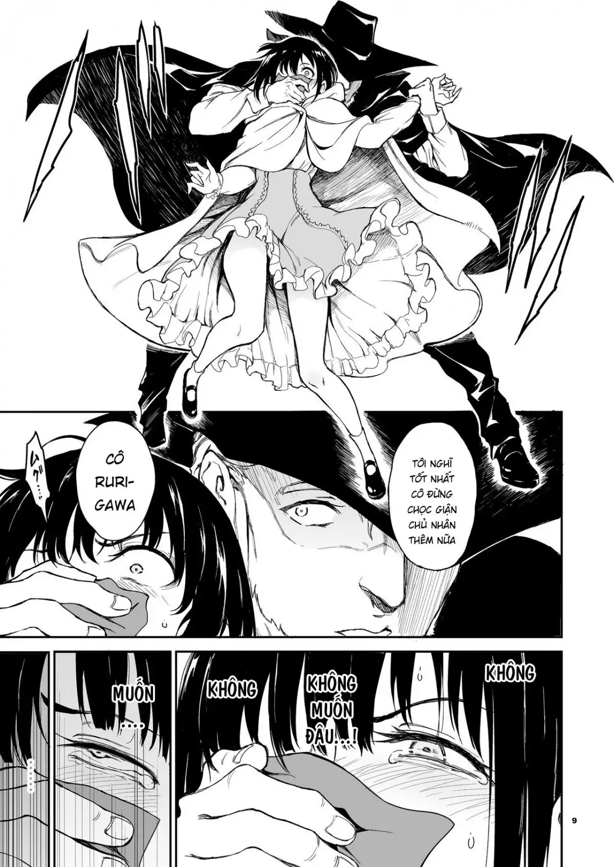 Maid Kyouiku: Botsuraku Kizoku Rurikawa Tsubaki (Vietnamese) 4-6 - Maid Kyouiku: Botsuraku Kizoku Rurikawa Tsubaki (Vietnamese) 4-6 trang 59