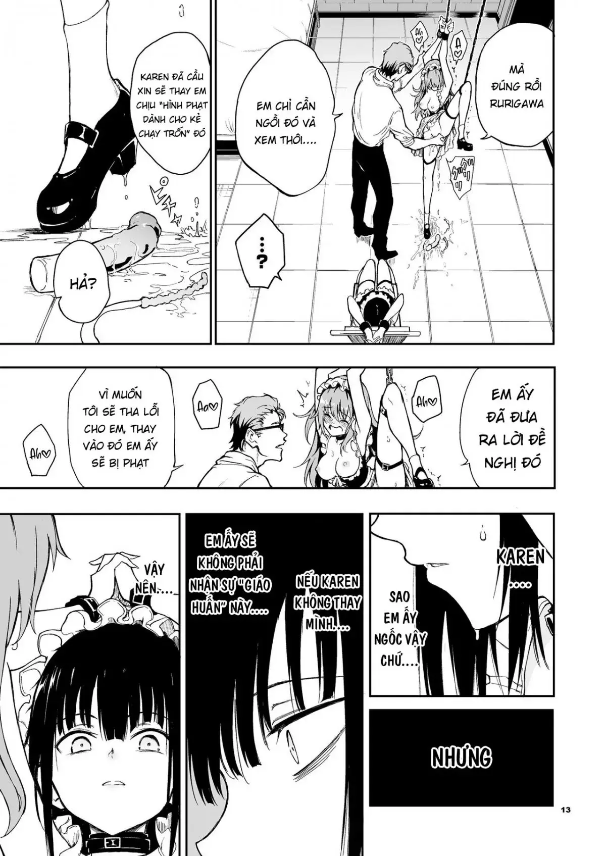 Maid Kyouiku: Botsuraku Kizoku Rurikawa Tsubaki (Vietnamese) 4-6 - Maid Kyouiku: Botsuraku Kizoku Rurikawa Tsubaki (Vietnamese) 4-6 trang 63