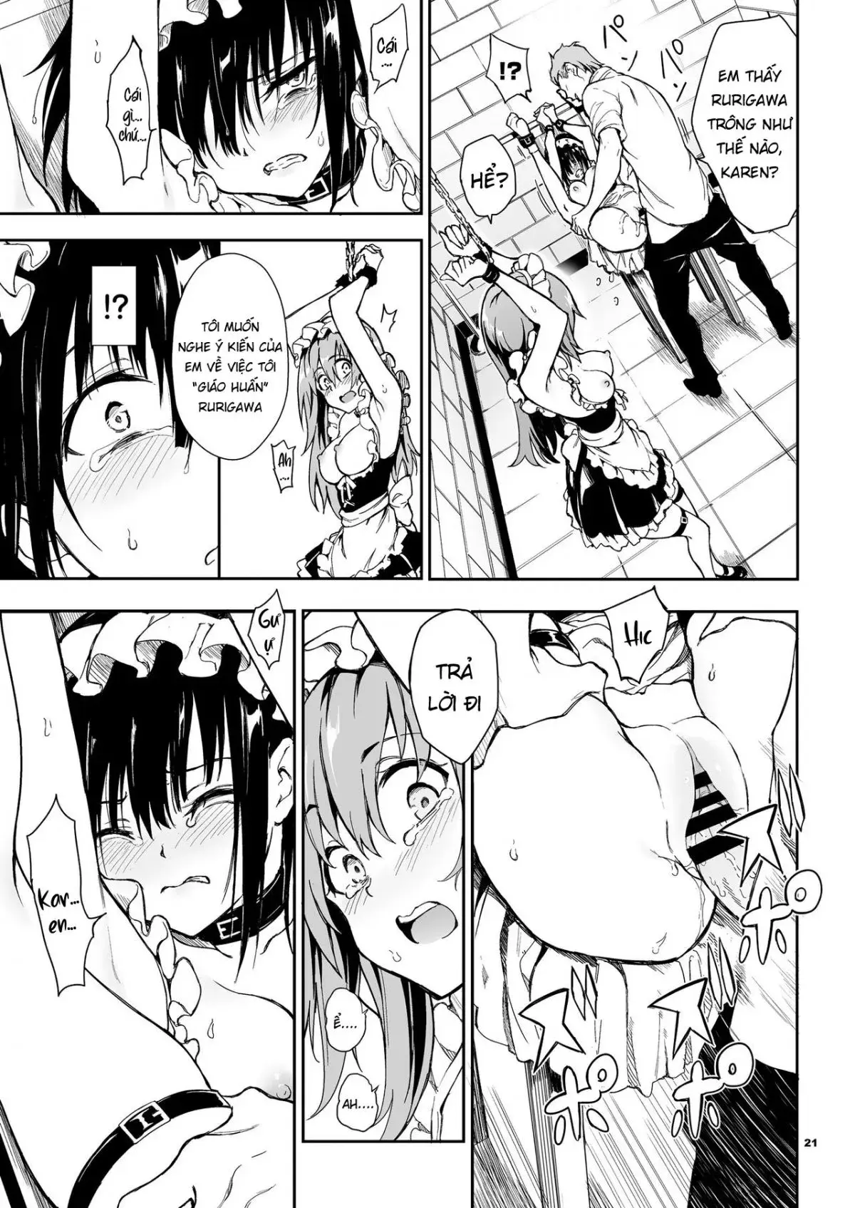 Maid Kyouiku: Botsuraku Kizoku Rurikawa Tsubaki (Vietnamese) 4-6 - Maid Kyouiku: Botsuraku Kizoku Rurikawa Tsubaki (Vietnamese) 4-6 trang 71