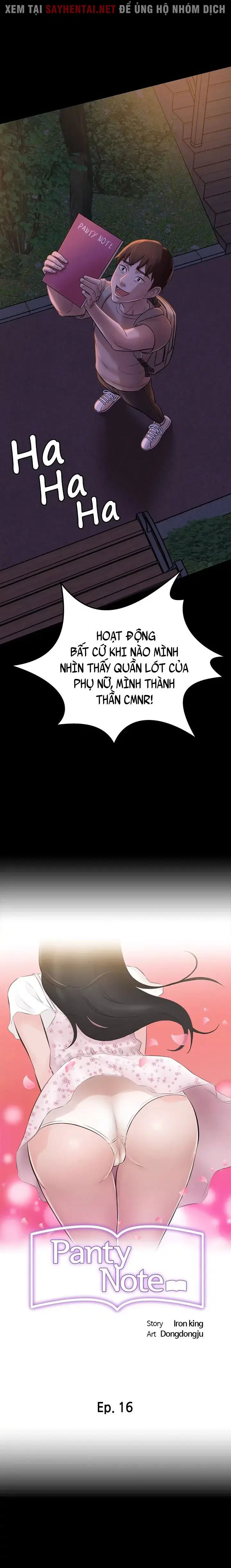 Nhật Ký Quần Lót - Chapter 16 trang 4