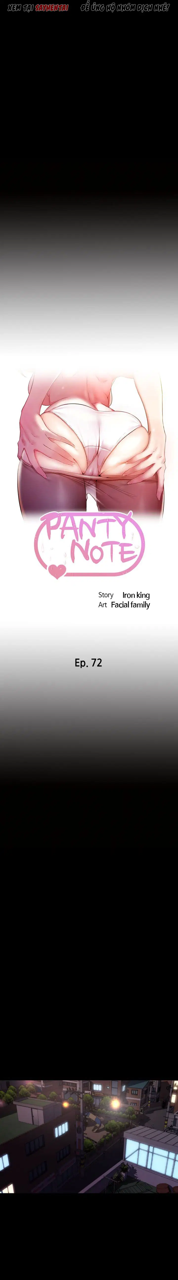 Nhật Ký Quần Lót - Chapter 72 trang 3