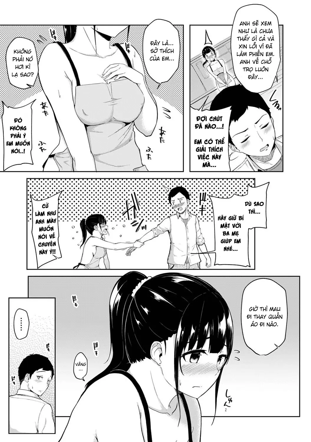 Asa Okitara Imouto ga Hadaka Apron Sugata datta node Hamete Mita Ch. 1 - Asa Okitara Imouto ga Hadaka Apron Sugata datta node Hamete Mita Ch. 1 trang 3