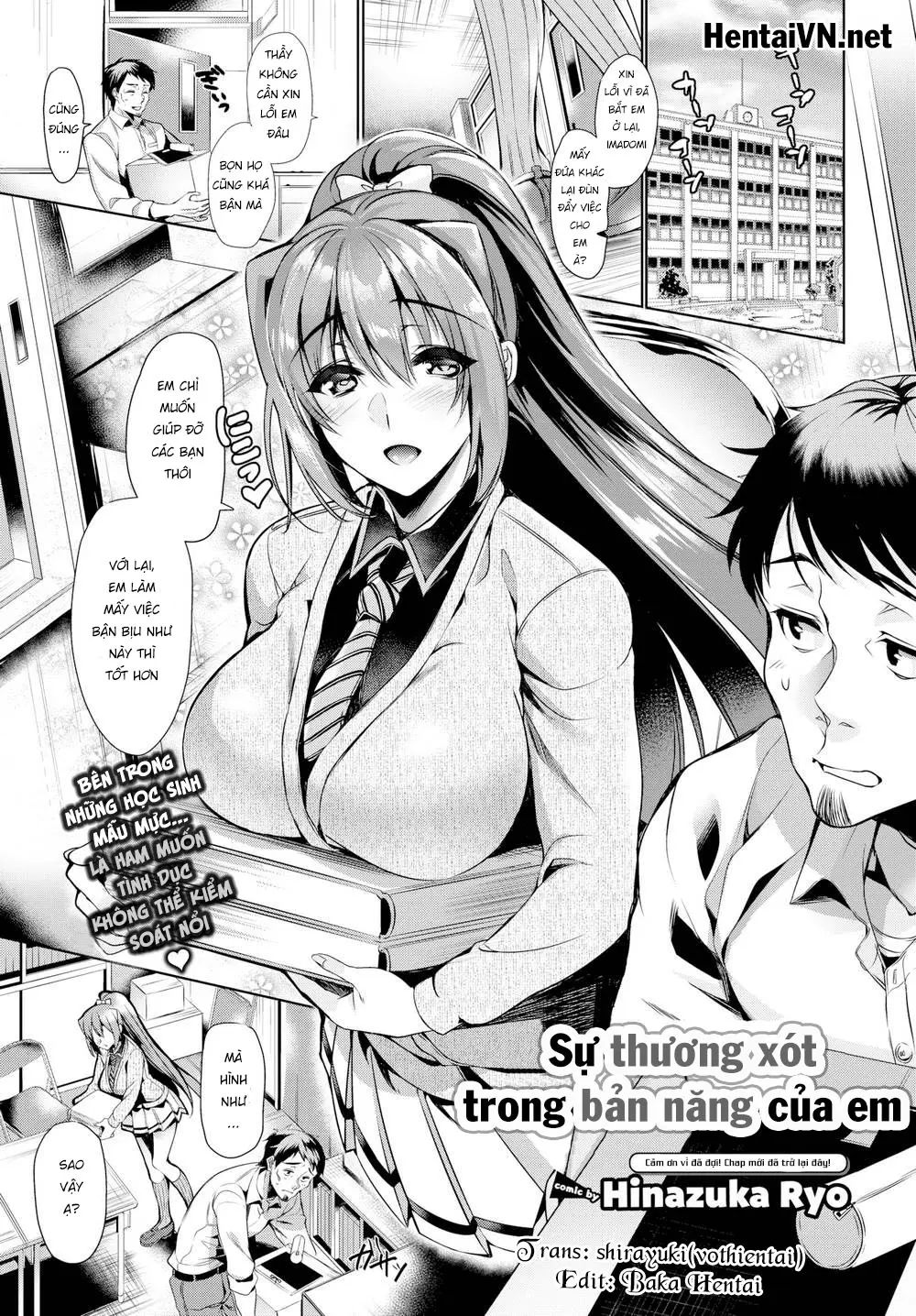 Xin hãy chú ý đến tình cảm của em đi, Sensei!