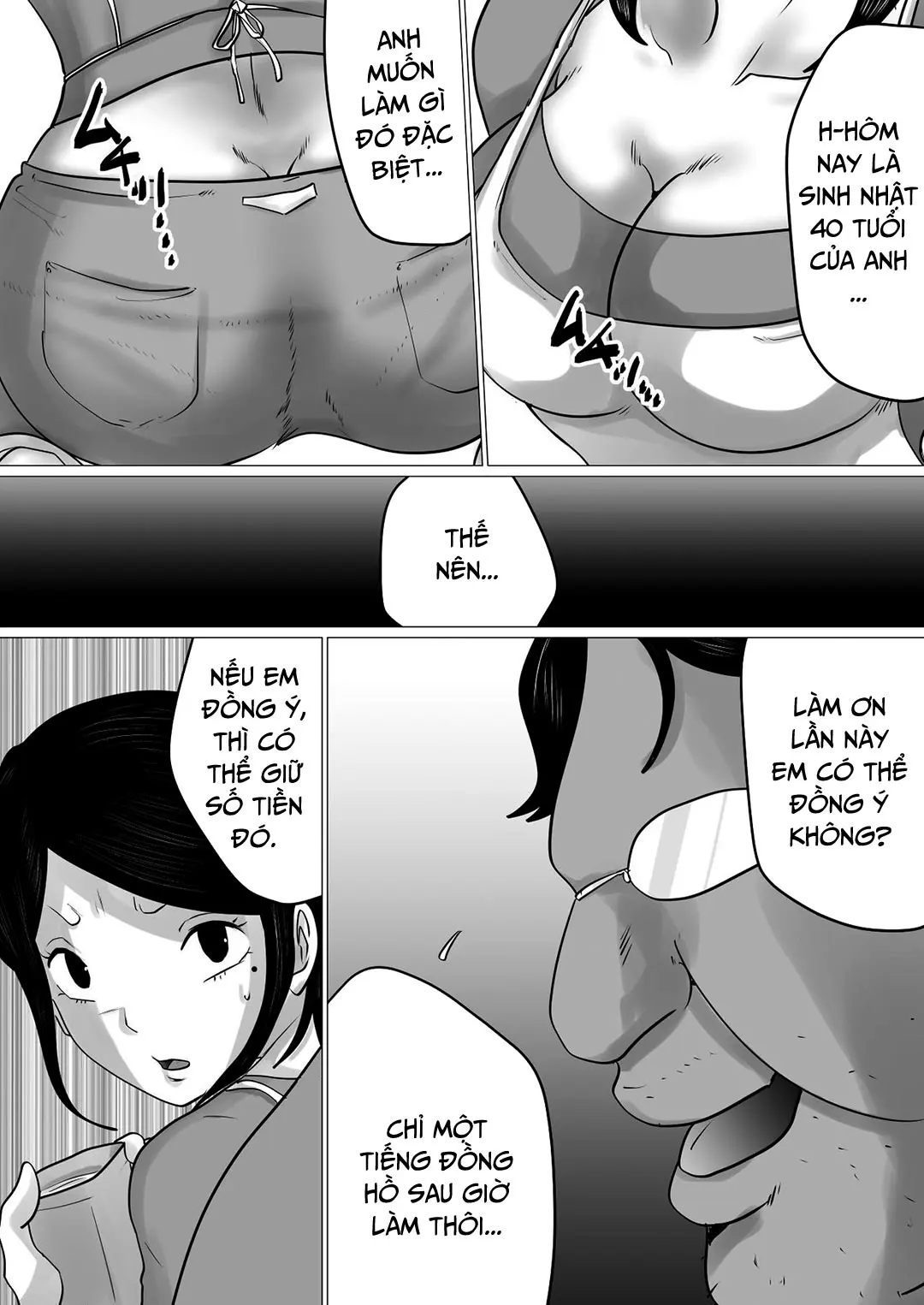 Menkui Kouman Tsuma ga Partsaki no Kimobuta Joushi ni Otosareta Keii | Cô vợ kiêu ngạo bị lão sếp xấu xí khuất phục - Menkui Kouman Tsuma ga Partsaki no Kimobuta Joushi ni Otosareta Keii | Cô vợ kiêu ngạo bị lão sếp xấu xí khuất phục trang 11