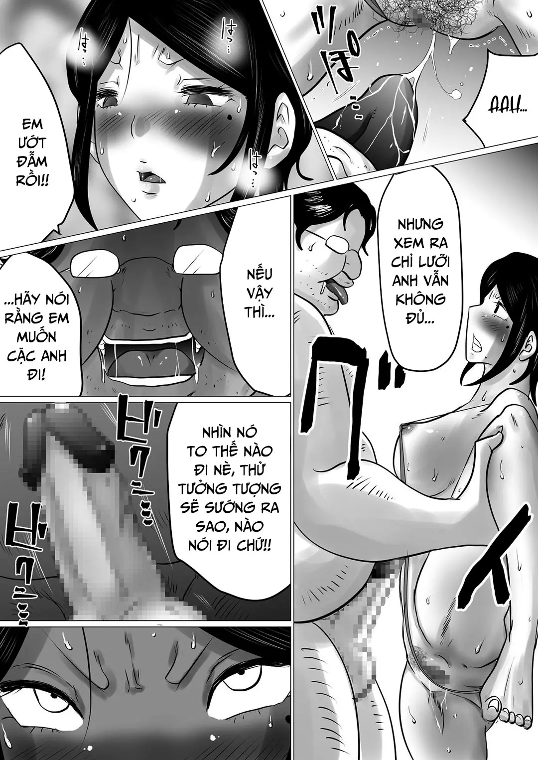 Menkui Kouman Tsuma ga Partsaki no Kimobuta Joushi ni Otosareta Keii | Cô vợ kiêu ngạo bị lão sếp xấu xí khuất phục - Menkui Kouman Tsuma ga Partsaki no Kimobuta Joushi ni Otosareta Keii | Cô vợ kiêu ngạo bị lão sếp xấu xí khuất phục trang 27