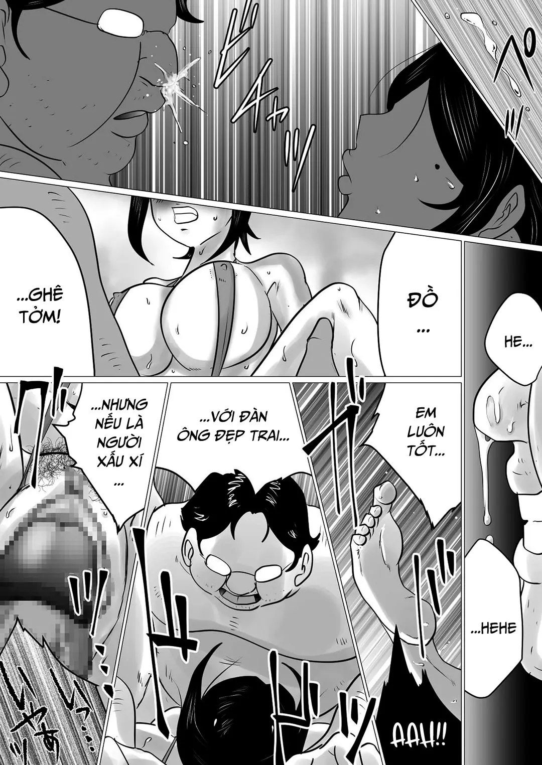 Menkui Kouman Tsuma ga Partsaki no Kimobuta Joushi ni Otosareta Keii | Cô vợ kiêu ngạo bị lão sếp xấu xí khuất phục - Menkui Kouman Tsuma ga Partsaki no Kimobuta Joushi ni Otosareta Keii | Cô vợ kiêu ngạo bị lão sếp xấu xí khuất phục trang 28