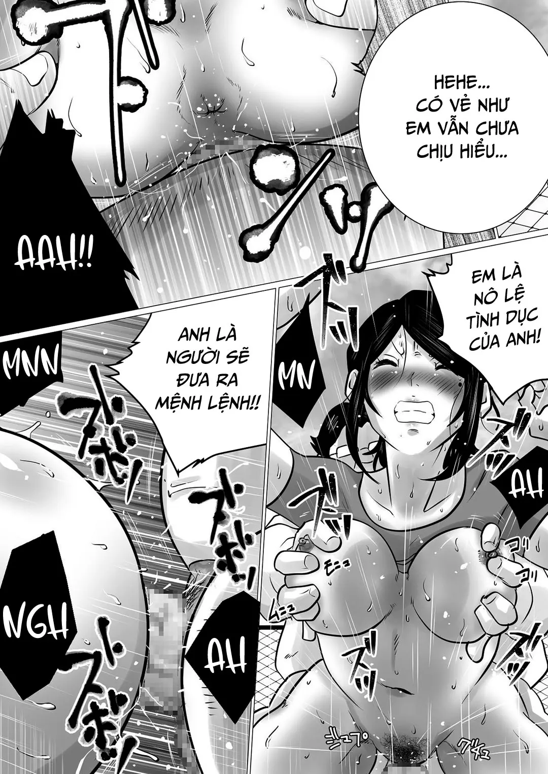 Menkui Kouman Tsuma ga Partsaki no Kimobuta Joushi ni Otosareta Keii | Cô vợ kiêu ngạo bị lão sếp xấu xí khuất phục - Menkui Kouman Tsuma ga Partsaki no Kimobuta Joushi ni Otosareta Keii | Cô vợ kiêu ngạo bị lão sếp xấu xí khuất phục trang 43