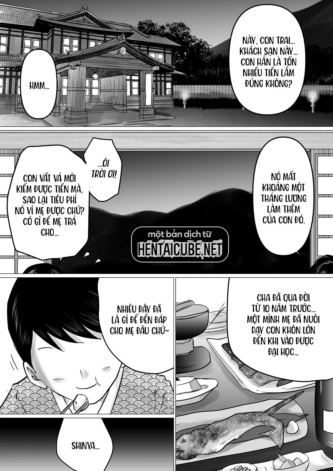 Jukubo to Futari de, Onsen Ryokou. ~Oyakoukou Suru Tsumori ga, Kaa-san no Karada ga Ero Sugita node...~ | Cùng mẹ đi suối nước nóng - Jukubo to Futari de, Onsen Ryokou. ~Oyakoukou Suru Tsumori ga, Kaa-san no Karada ga Ero Sugita node...~ | Cùng mẹ đi suối nước nóng trang 4