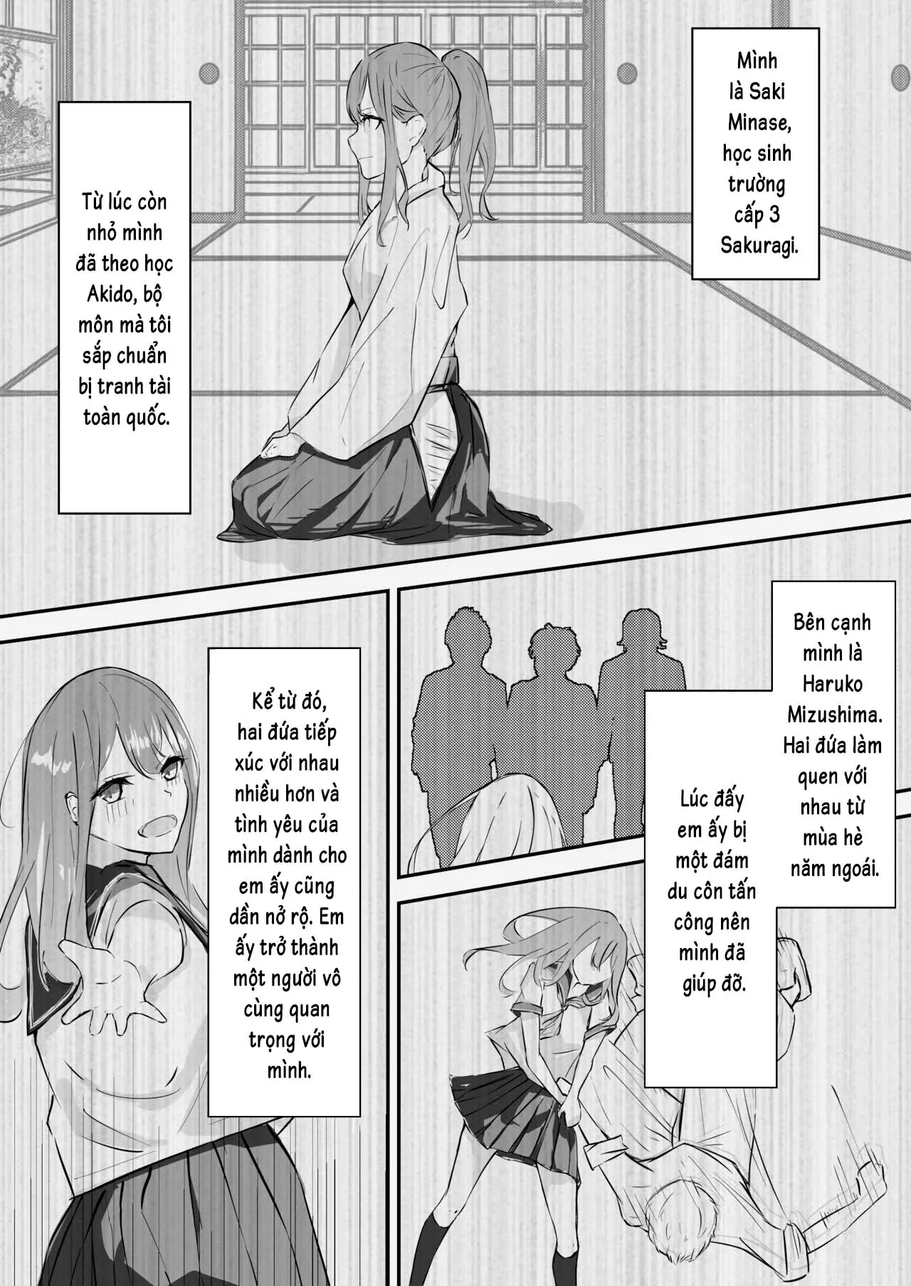 JK Kuppuku Kousoku 1 + 2 ~Aikidou Shoujo ga Maketa Hi~ - JK Kuppuku Kousoku 1 + 2 ~Aikidou Shoujo ga Maketa Hi~ trang 8