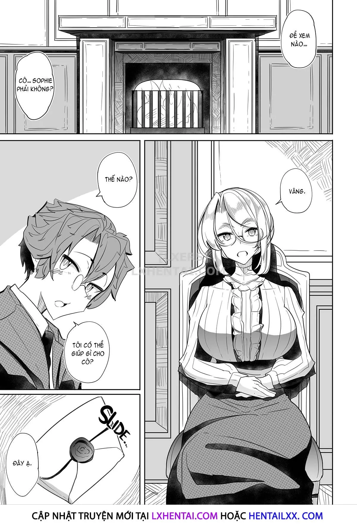 Shinshi Tsuki Maid no Sophie-san 1 (decensored) - Shinshi Tsuki Maid no Sophie-san 1 (decensored) trang 10