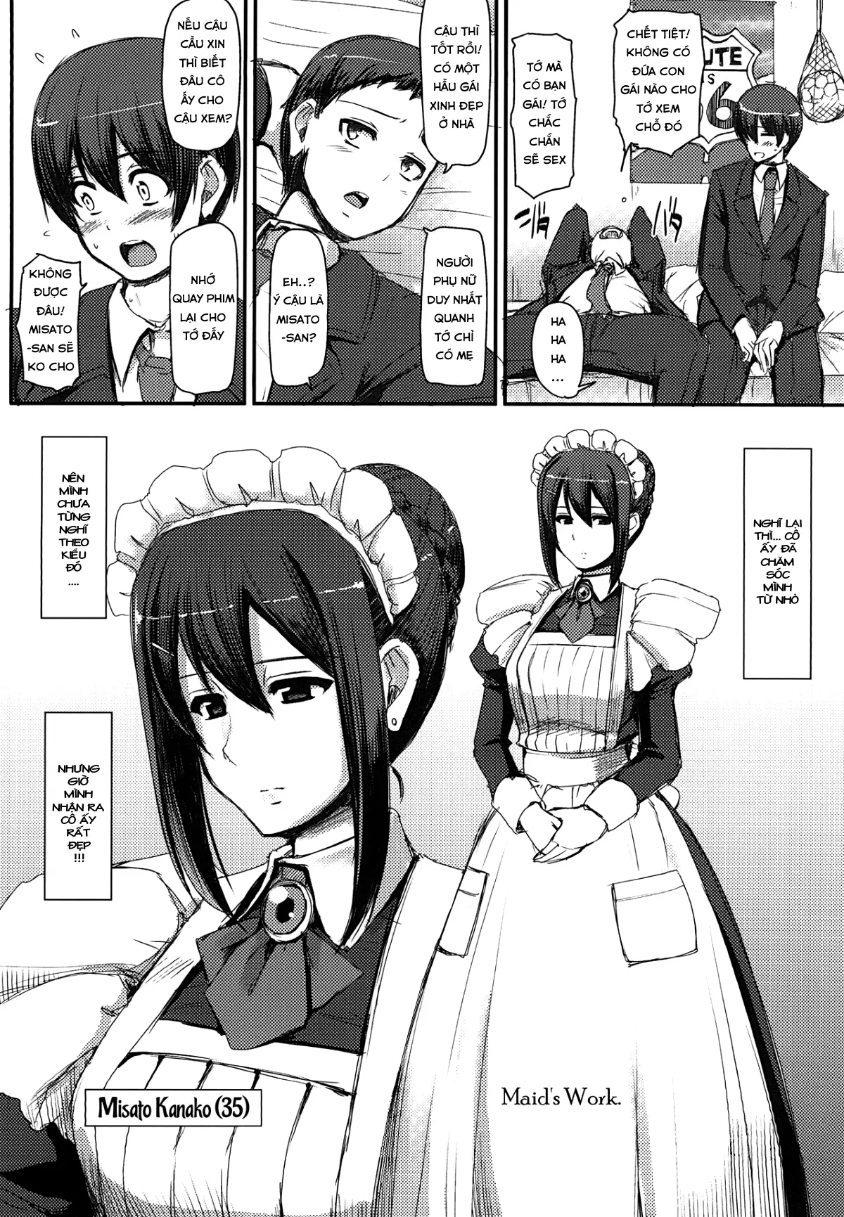 Maid no Oshigoto.  I + II + III - Maid no Oshigoto.  I + II + III trang 6