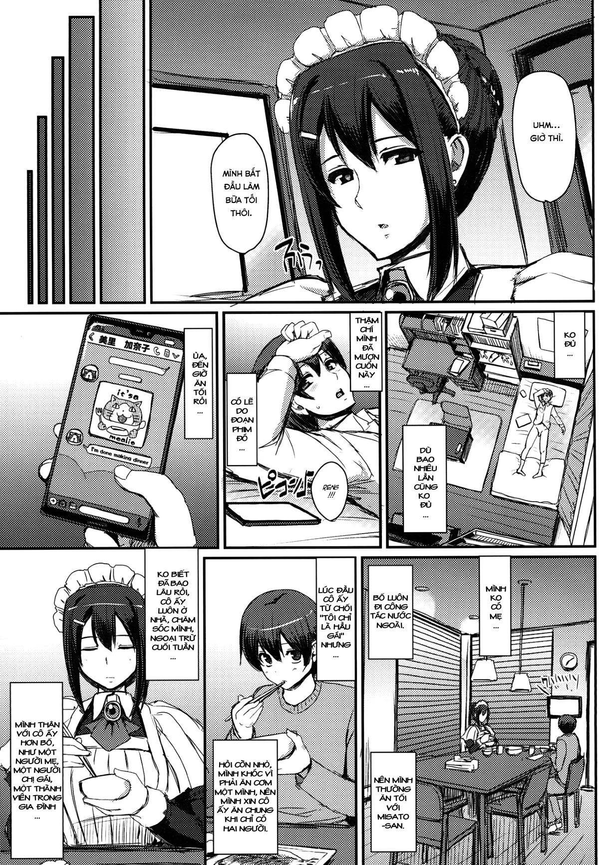 Maid no Oshigoto.  I + II + III - Maid no Oshigoto.  I + II + III trang 9