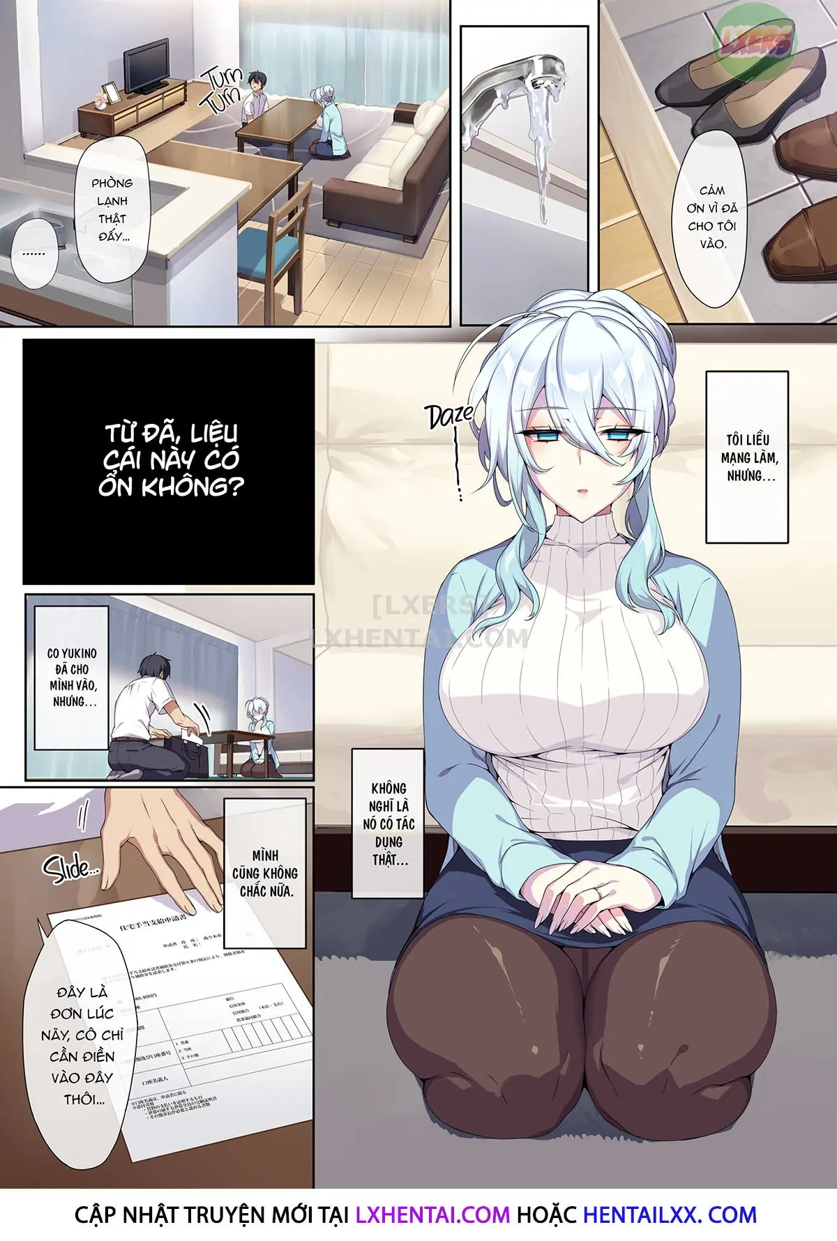 Hitozukiai ga Nigate na Miboujin no Yukionna-san to Noroi no Yubiwa - Hitozukiai ga Nigate na Miboujin no Yukionna-san to Noroi no Yubiwa trang 20
