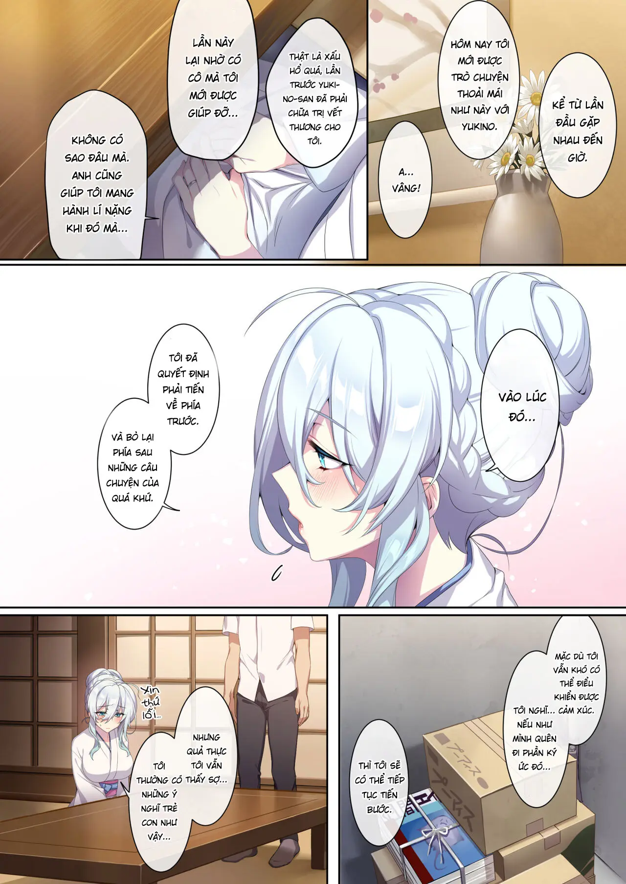 Hitozukiai ga Nigate na Miboujin no Yukionna-san to Noroi no Yubiwa 2 - Hitozukiai ga Nigate na Miboujin no Yukionna-san to Noroi no Yubiwa 2 trang 70