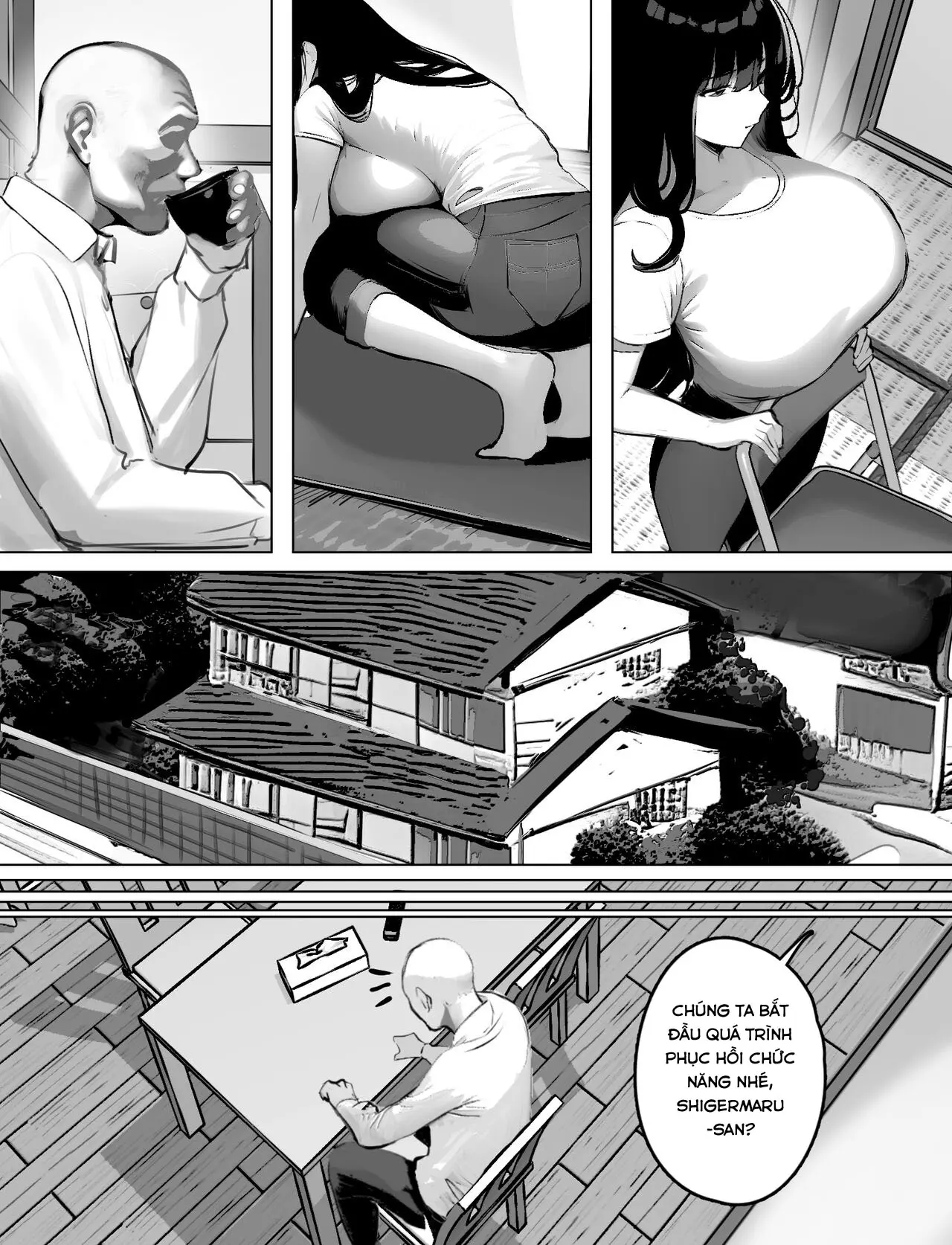 Bakunyuu Home Helper no Ecchi na Houmon Kaigo - Bakunyuu Home Helper no Ecchi na Houmon Kaigo trang 16