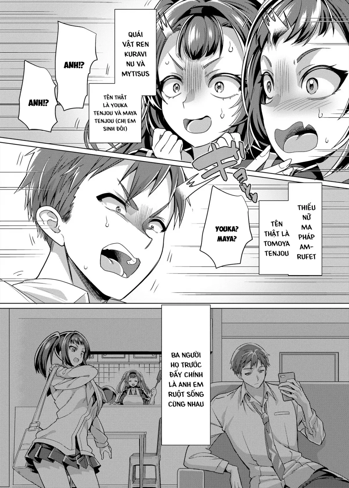 Ani (Mahou Shoujo) vs Imouto (Les Succubus Kaijin) | Thiếu Nữ Ma Pháp Và Hành Trình Giải Cứu Em Gái - Ani (Mahou Shoujo) vs Imouto (Les Succubus Kaijin) | Thiếu Nữ Ma Pháp Và Hành Trình Giải Cứu Em Gái trang 5