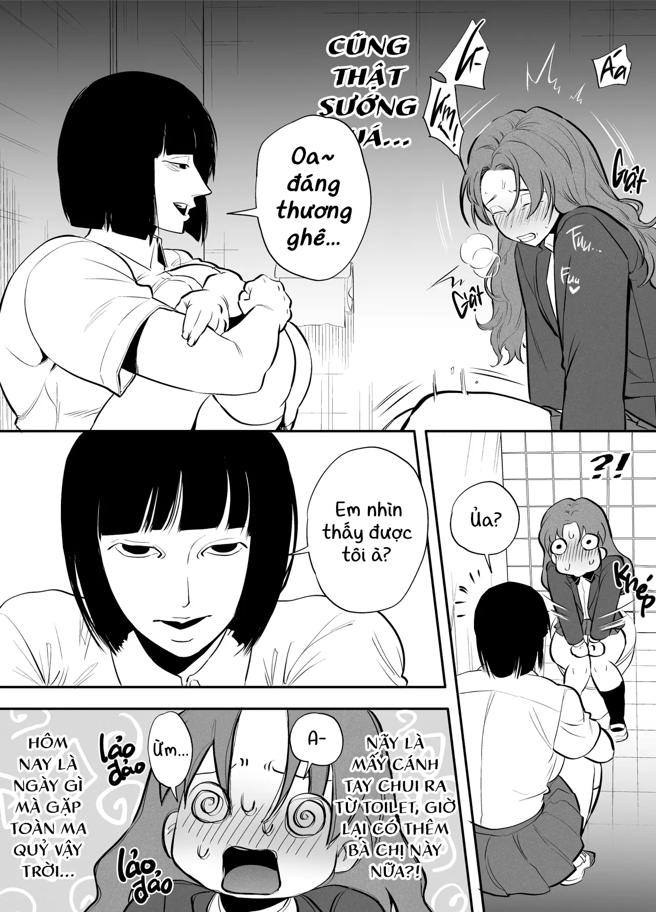 Watashi to toire to futanari Hanako-san | Mình, WC, và futanari Hanako-san - Watashi to toire to futanari Hanako-san | Mình, WC, và futanari Hanako-san trang 9