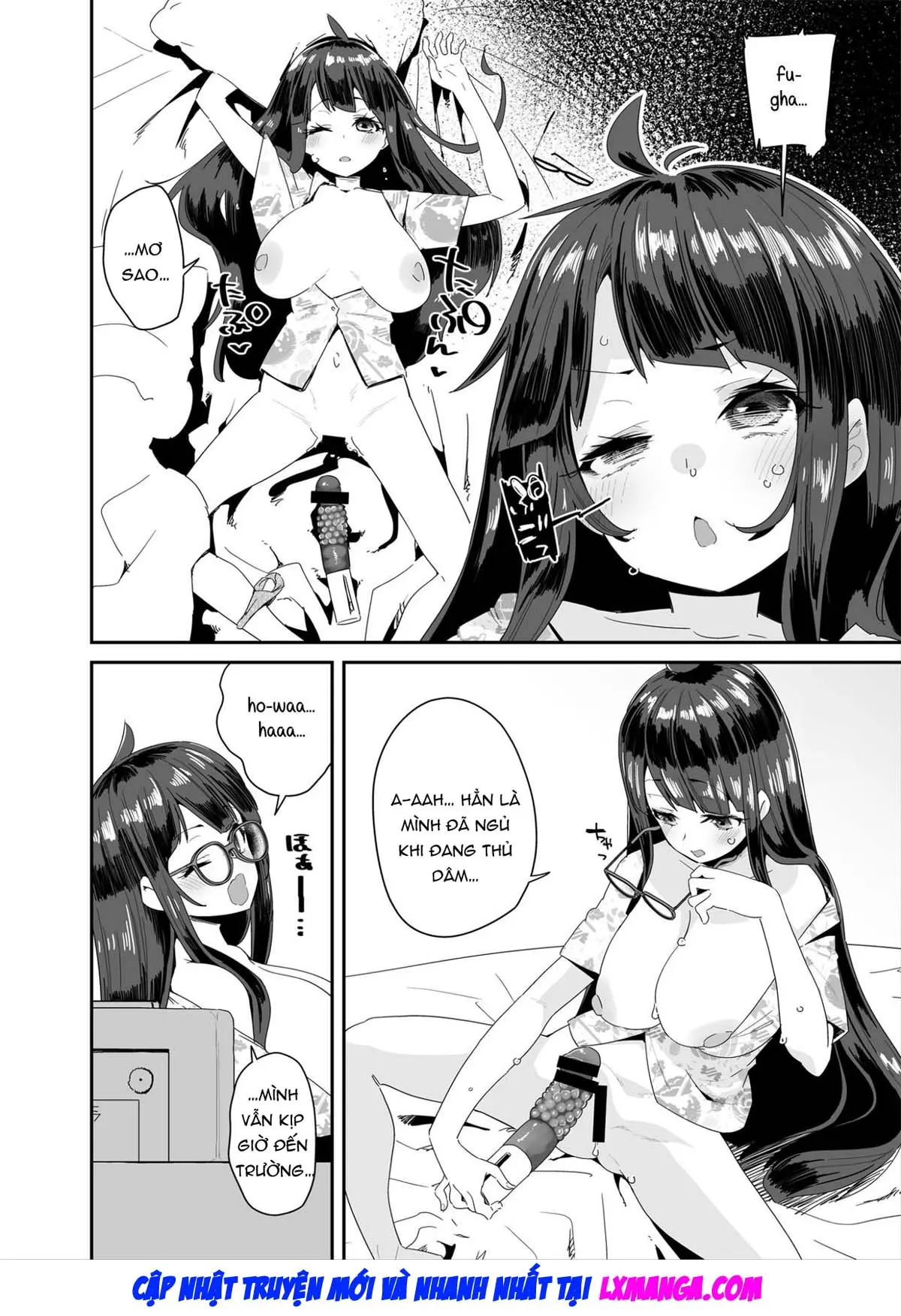 Dosukebe Kyonyuu JC ga Kounai Onanie Suru Hanashi - Dosukebe Kyonyuu JC ga Kounai Onanie Suru Hanashi trang 5