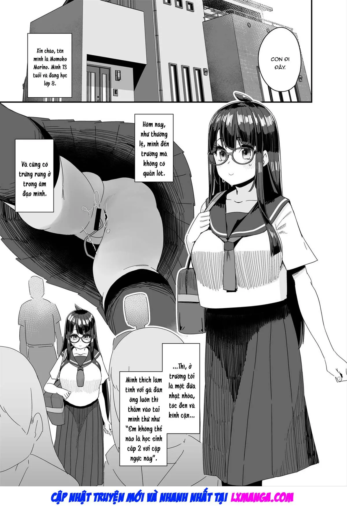 Dosukebe Kyonyuu JC ga Kounai Onanie Suru Hanashi - Dosukebe Kyonyuu JC ga Kounai Onanie Suru Hanashi trang 8