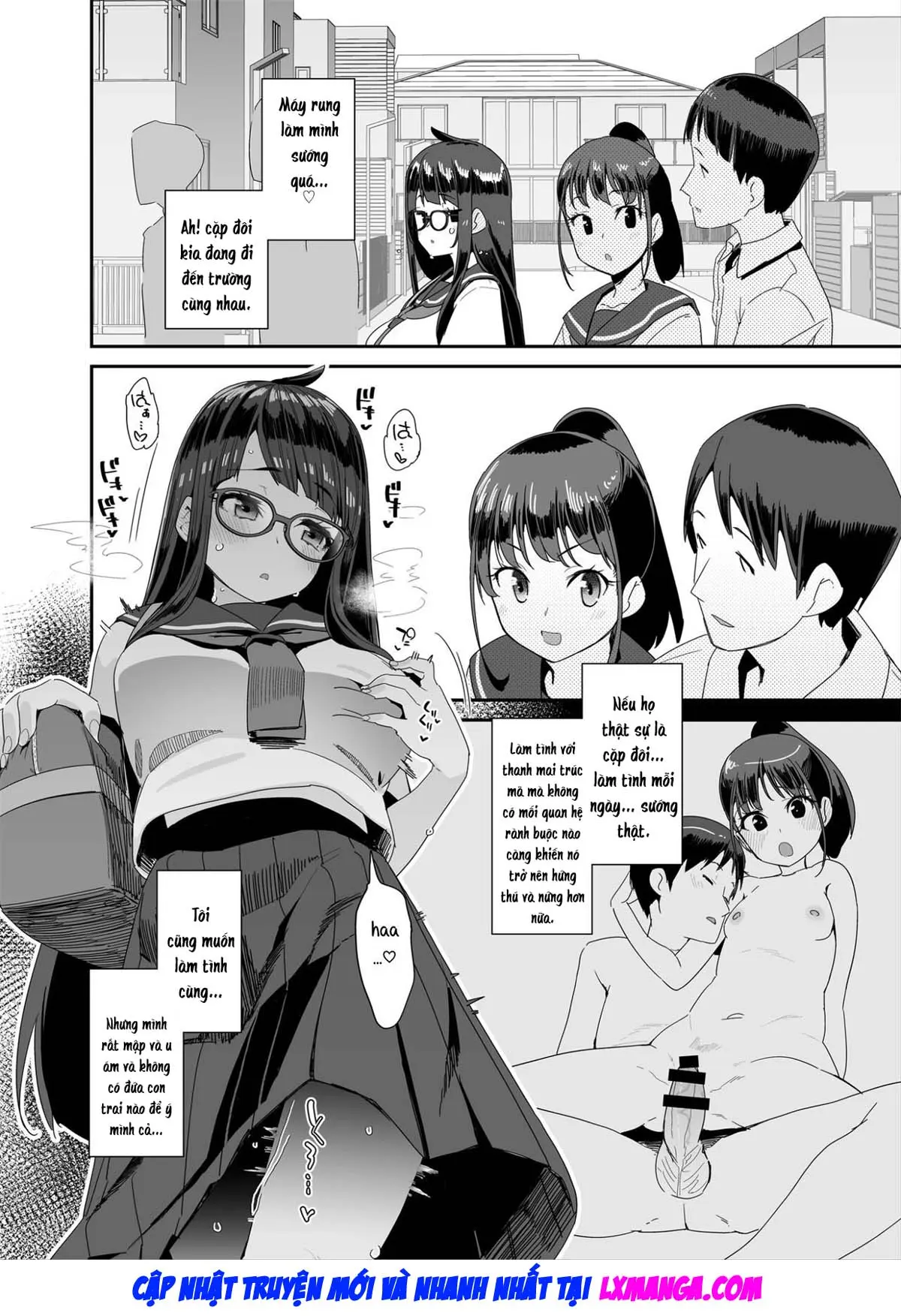Dosukebe Kyonyuu JC ga Kounai Onanie Suru Hanashi - Dosukebe Kyonyuu JC ga Kounai Onanie Suru Hanashi trang 9