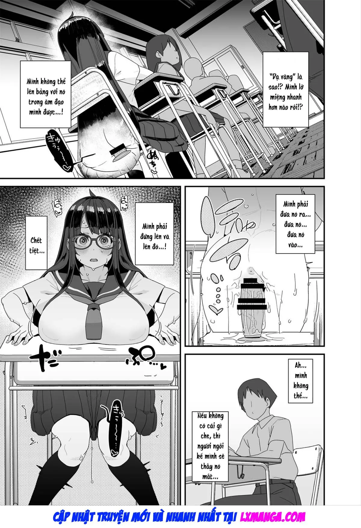 Dosukebe Kyonyuu JC ga Kounai Onanie Suru Hanashi - Dosukebe Kyonyuu JC ga Kounai Onanie Suru Hanashi trang 38