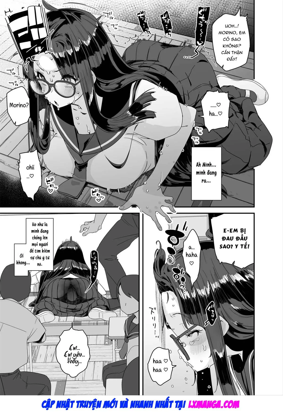 Dosukebe Kyonyuu JC ga Kounai Onanie Suru Hanashi - Dosukebe Kyonyuu JC ga Kounai Onanie Suru Hanashi trang 48