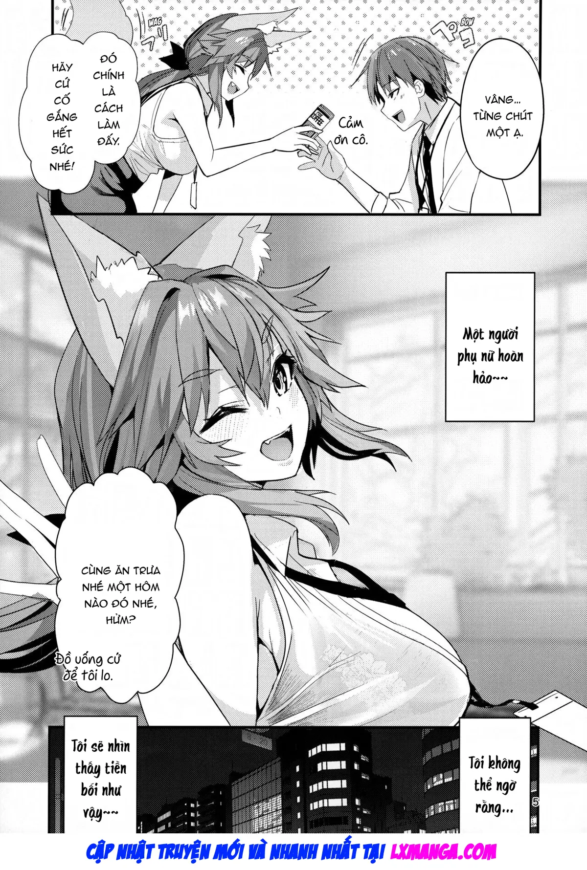 Senpai OL Tamamo-san - Senpai Office Worker Tamamo - Senpai OL Tamamo-san - Senpai Office Worker Tamamo trang 4