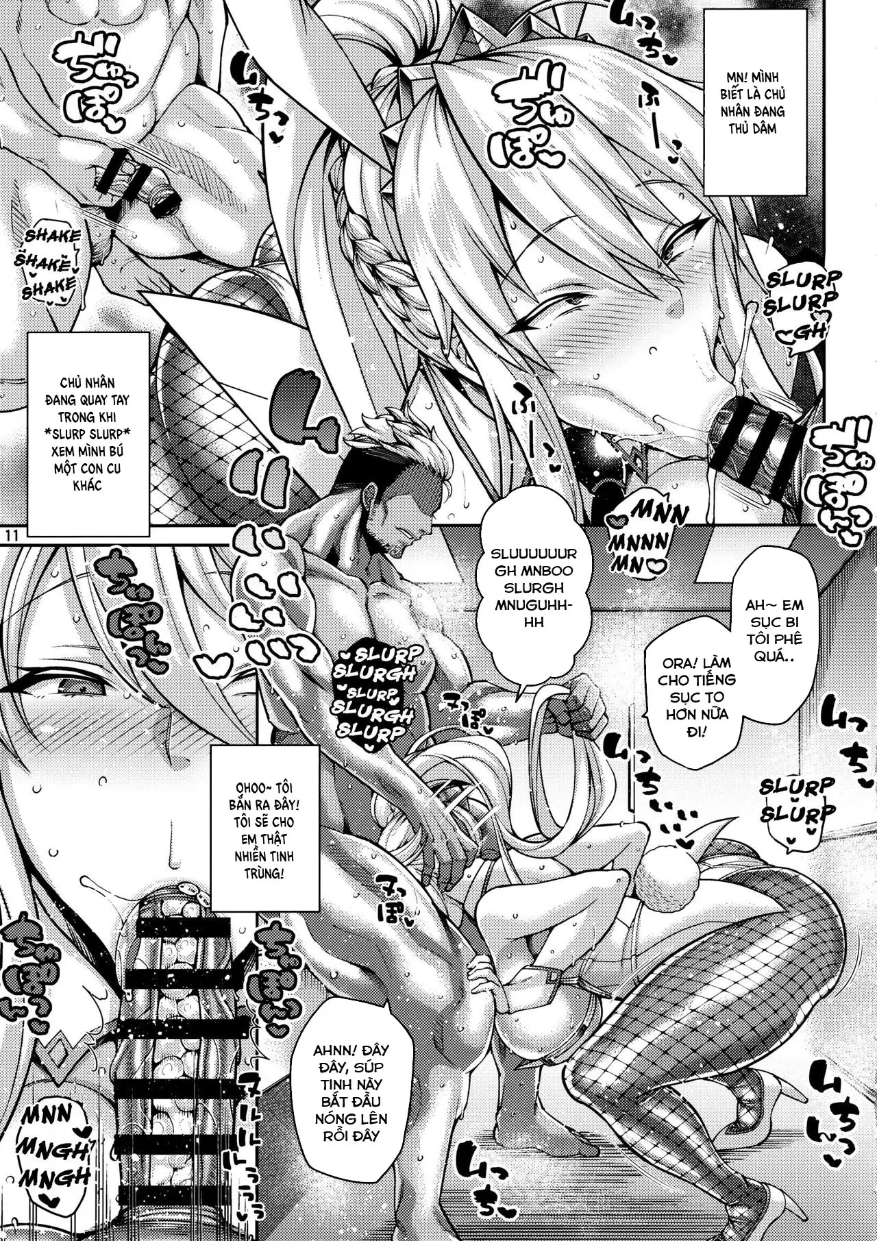 Chin Kobi Bunny no Netorase Koubi Kiroku - Chin Kobi Bunny no Netorase Koubi Kiroku trang 10