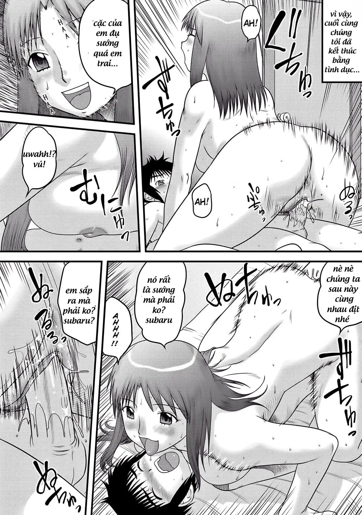 Sister teaches younger brother to make love - Sister teaches younger brother to make love trang 8