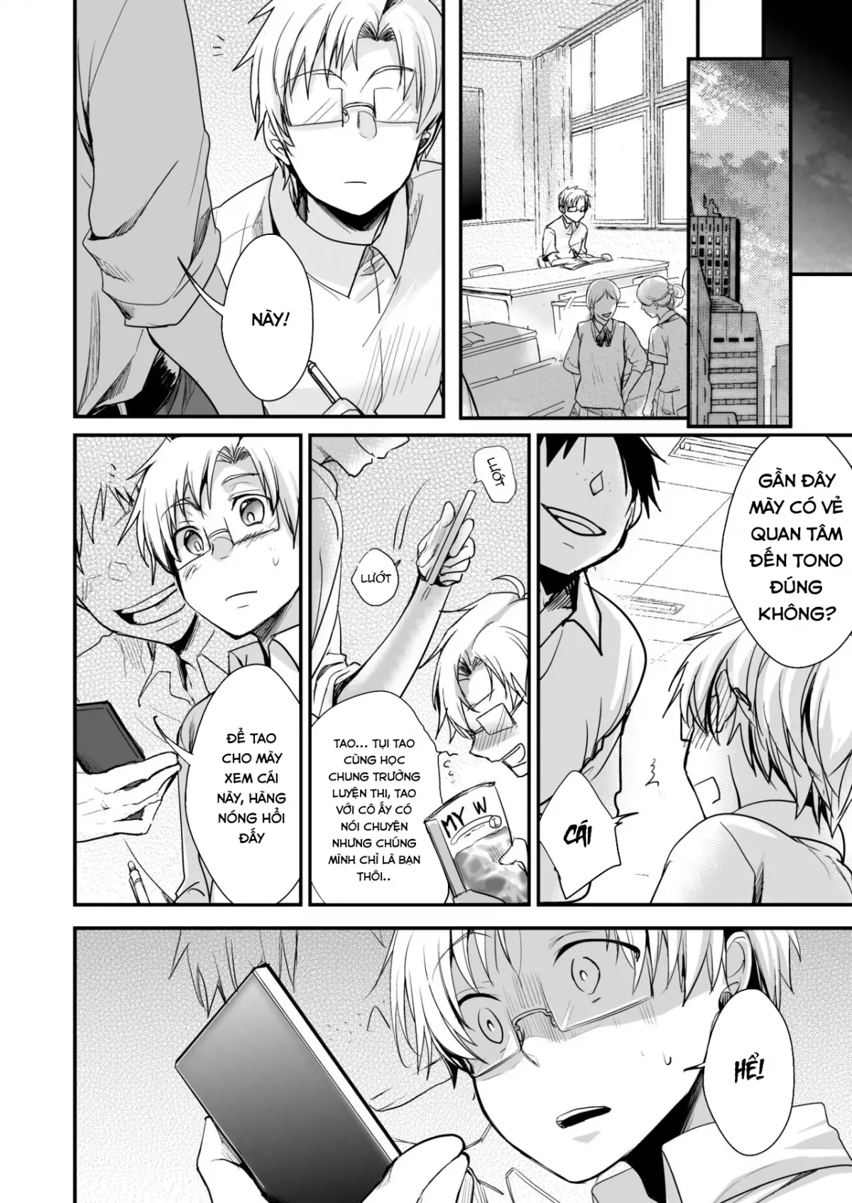 Onaji Juku ni Kayou You ni Natte Ii Kanji ni Natta Onnanoko ga Koushi to Hamedori Kimeteta Hanashi - Onaji Juku ni Kayou You ni Natte Ii Kanji ni Natta Onnanoko ga Koushi to Hamedori Kimeteta Hanashi trang 10