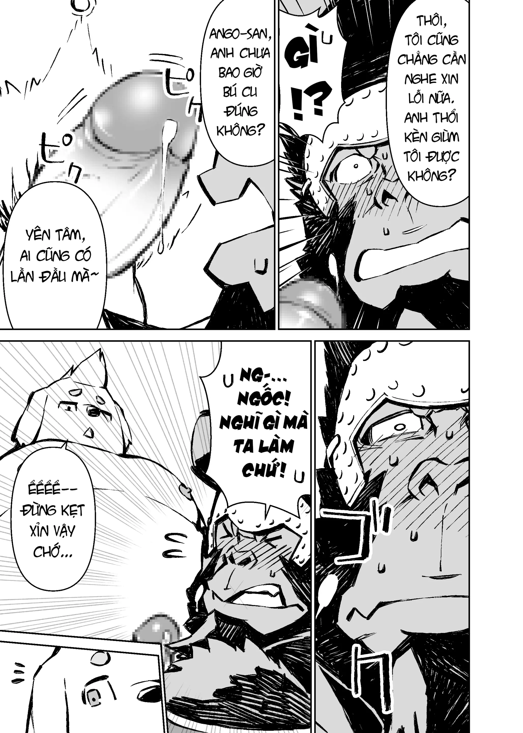 Manga Không Tên Của Mennsuke 1 - Hồi 3 - Manga Không Tên Của Mennsuke 1 - Hồi 3 trang 7