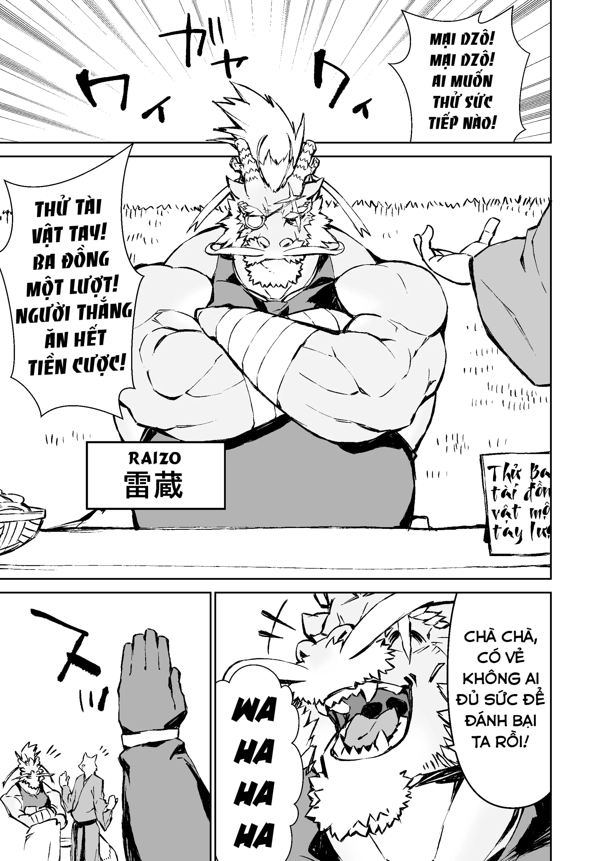 Manga Không Tên Của Mennsuke 1 - Hồi 4