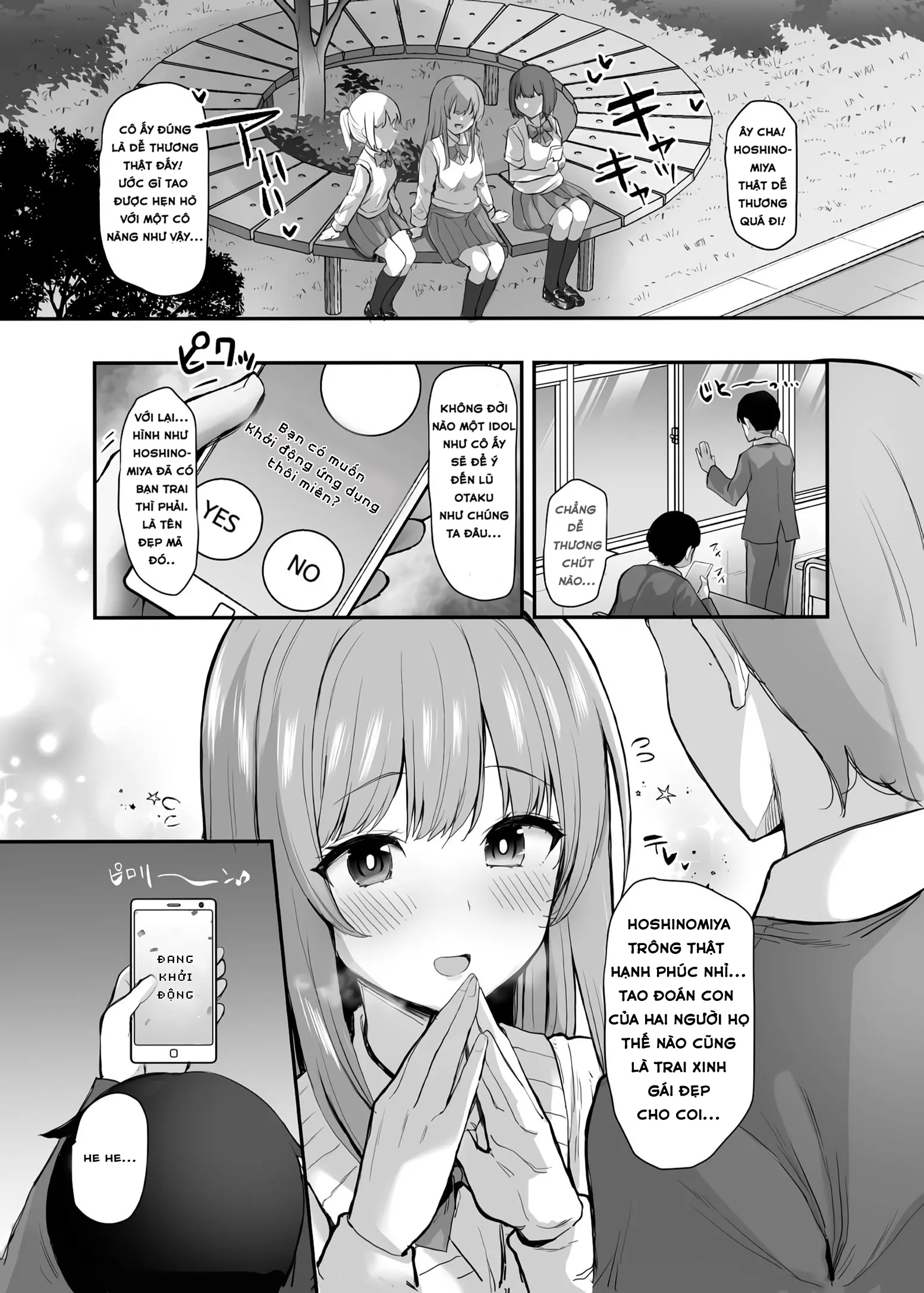 Gakuen no Idol ni Saimin Kareshi Mensuru Otaku-kun - Gakuen no Idol ni Saimin Kareshi Mensuru Otaku-kun trang 2